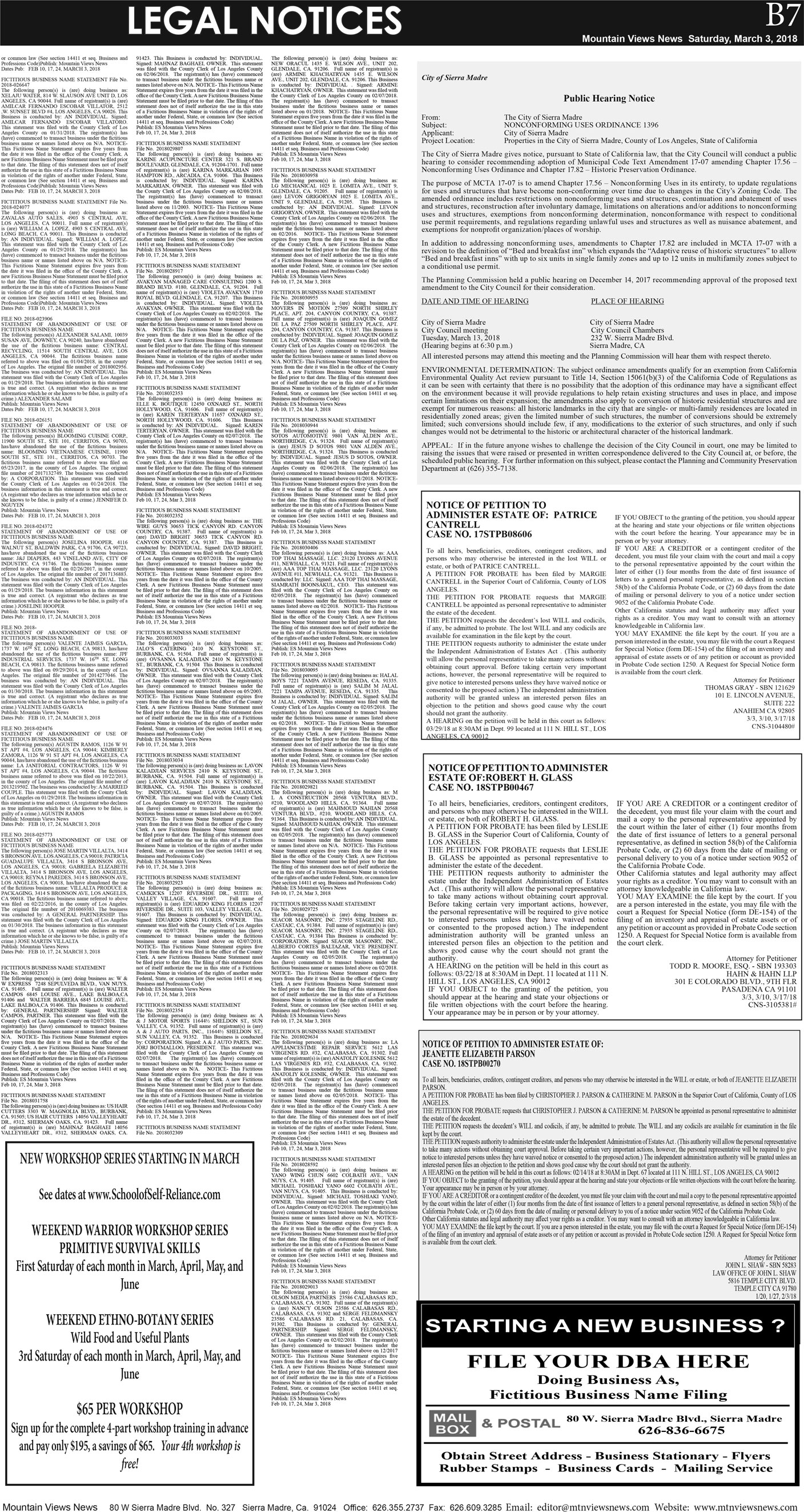 MVNews this week:  Page B:7