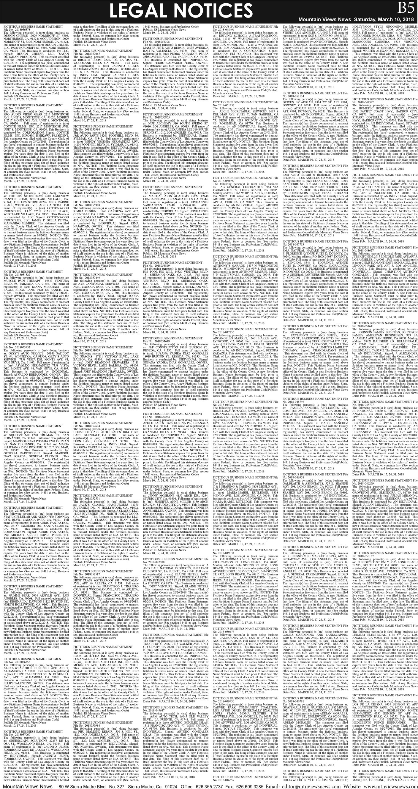 MVNews this week:  Page B:5