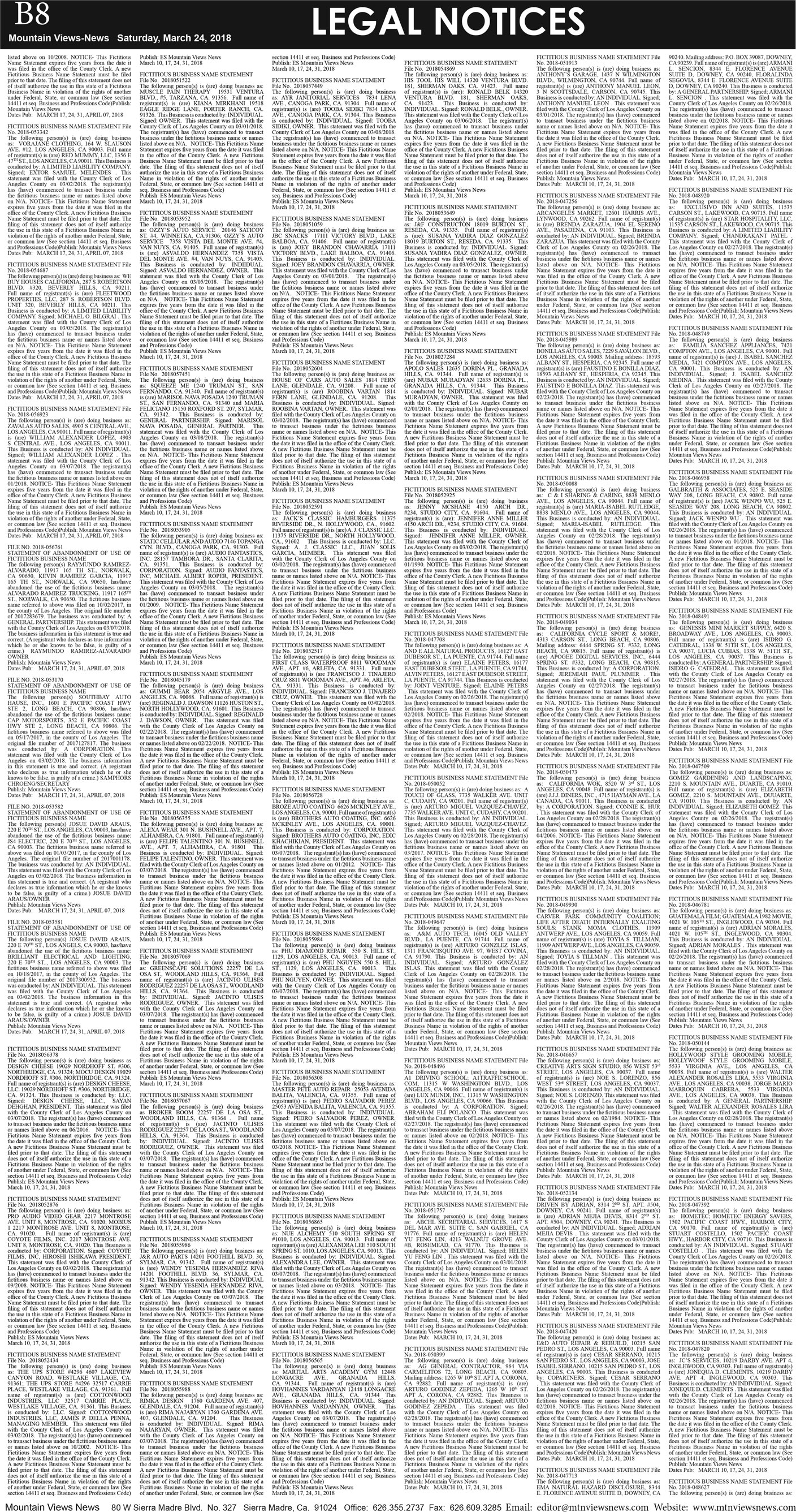 MVNews this week:  Page B:8