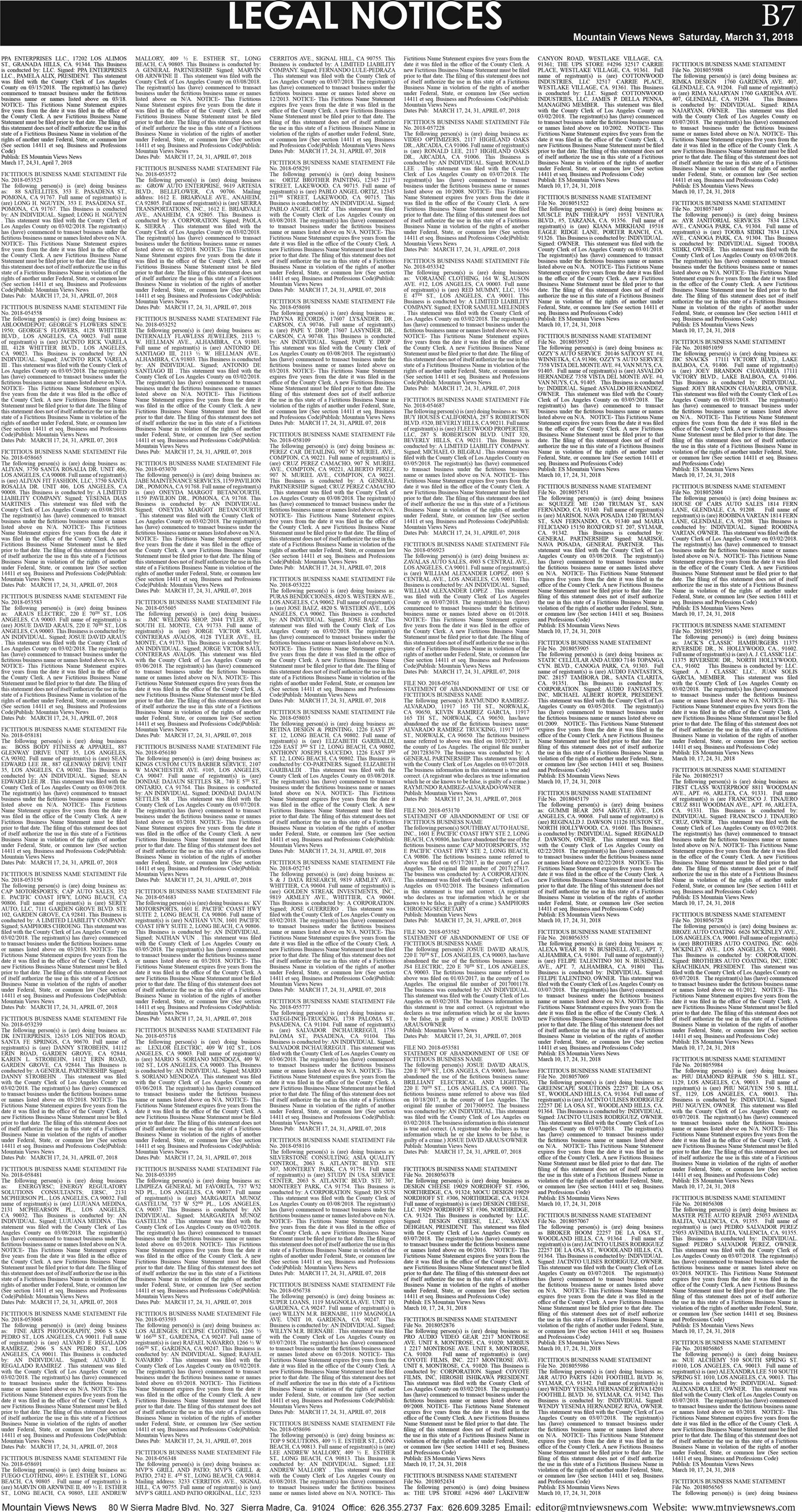 MVNews this week:  Page B:7