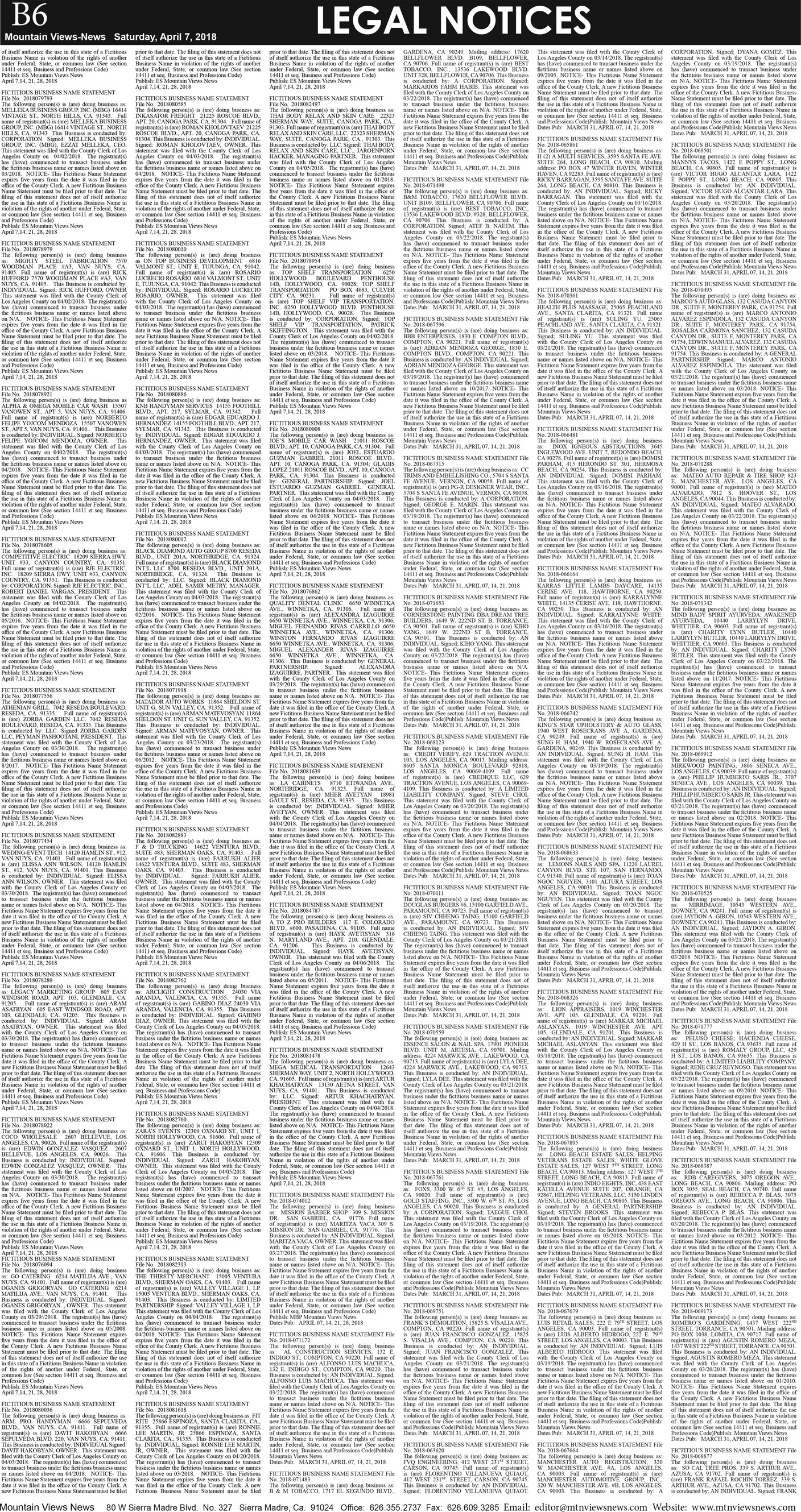 MVNews this week:  Page B:6