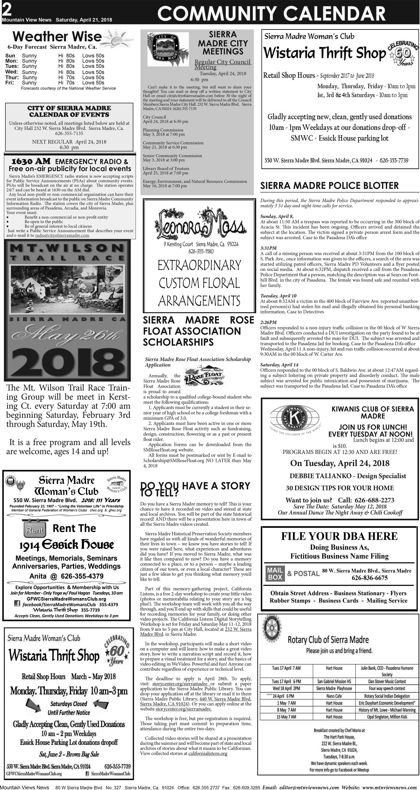 MVNews this week:  Page A:2