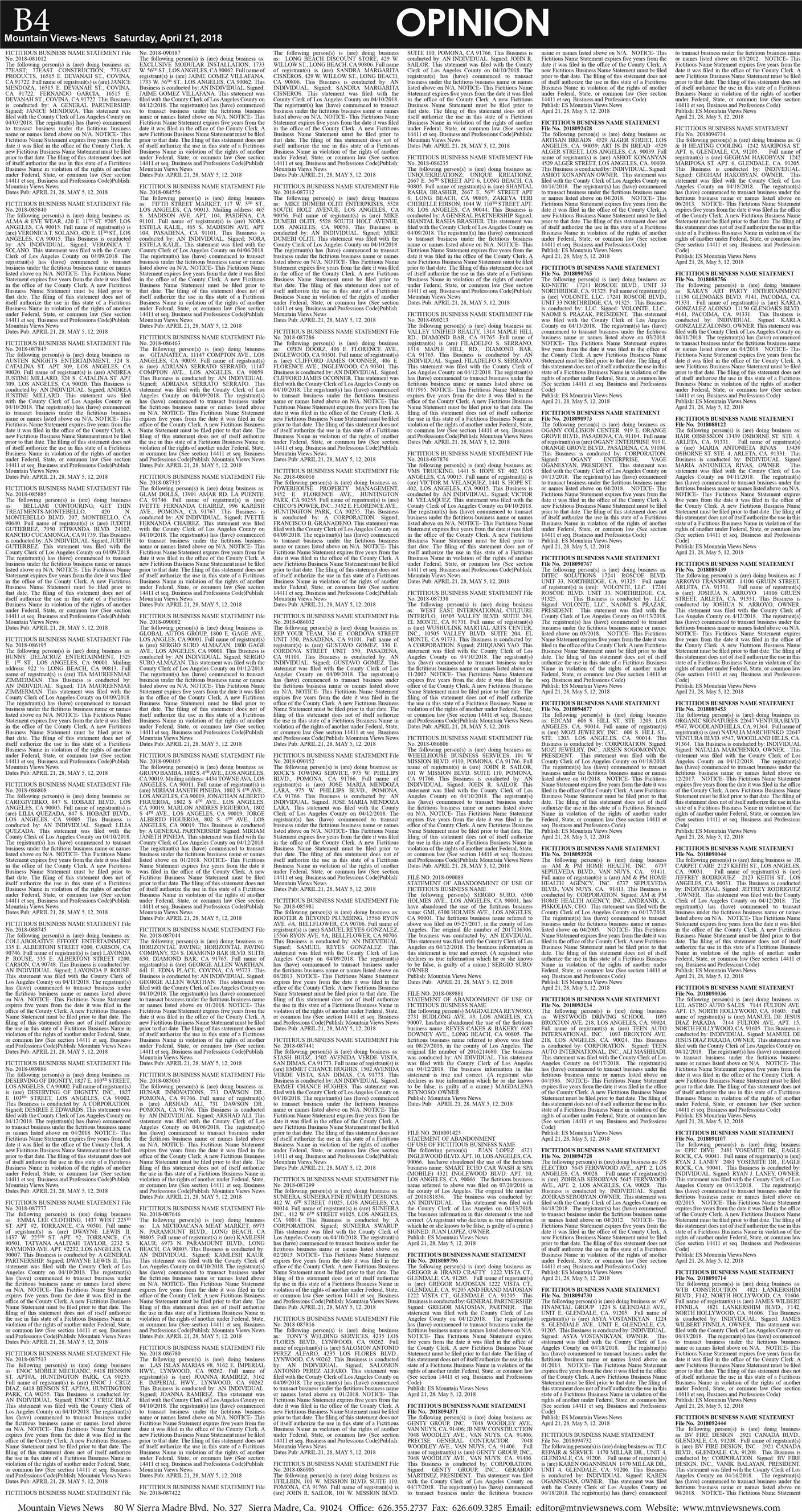 MVNews this week:  Page B:4