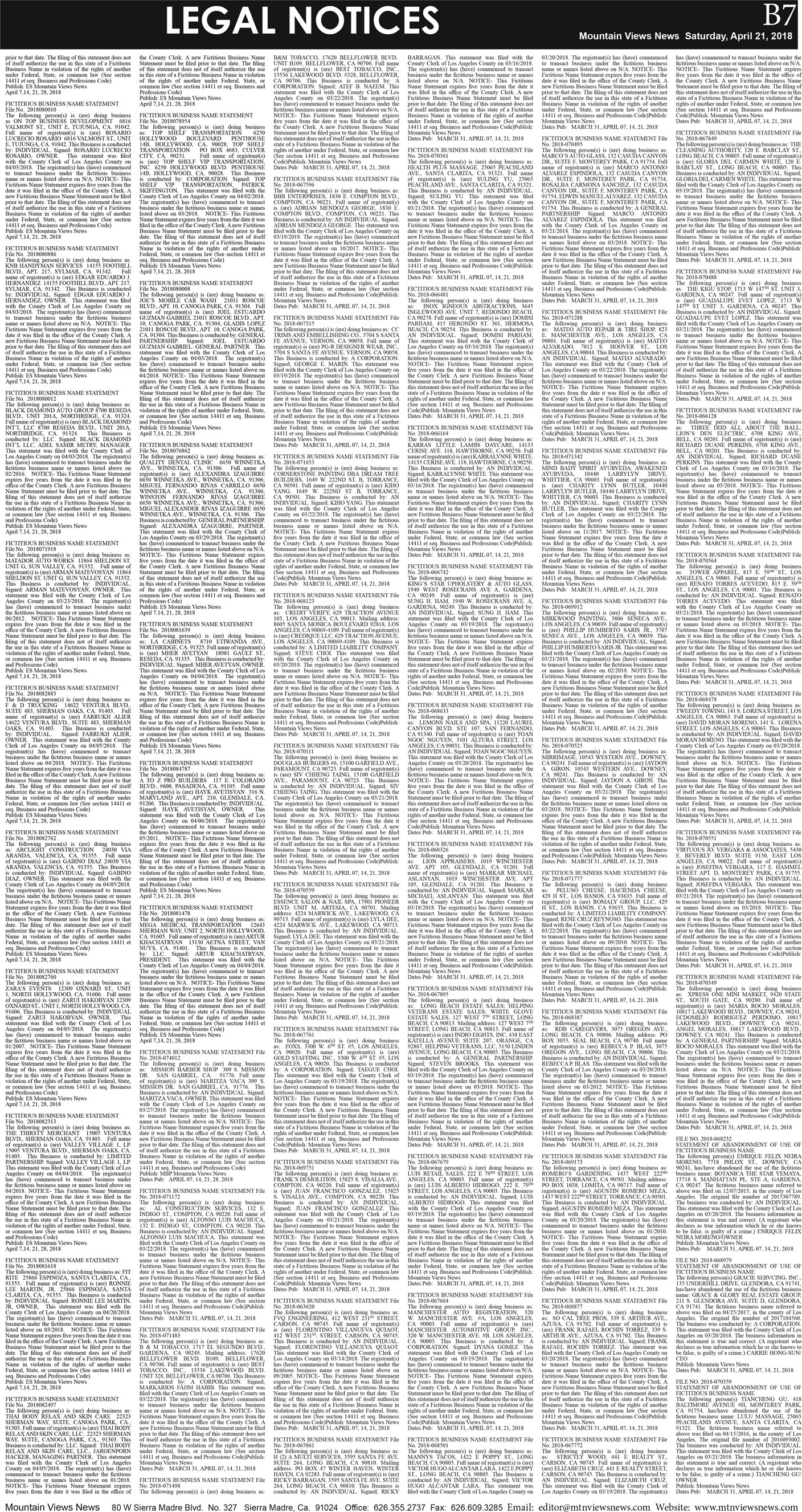 MVNews this week:  Page B:7