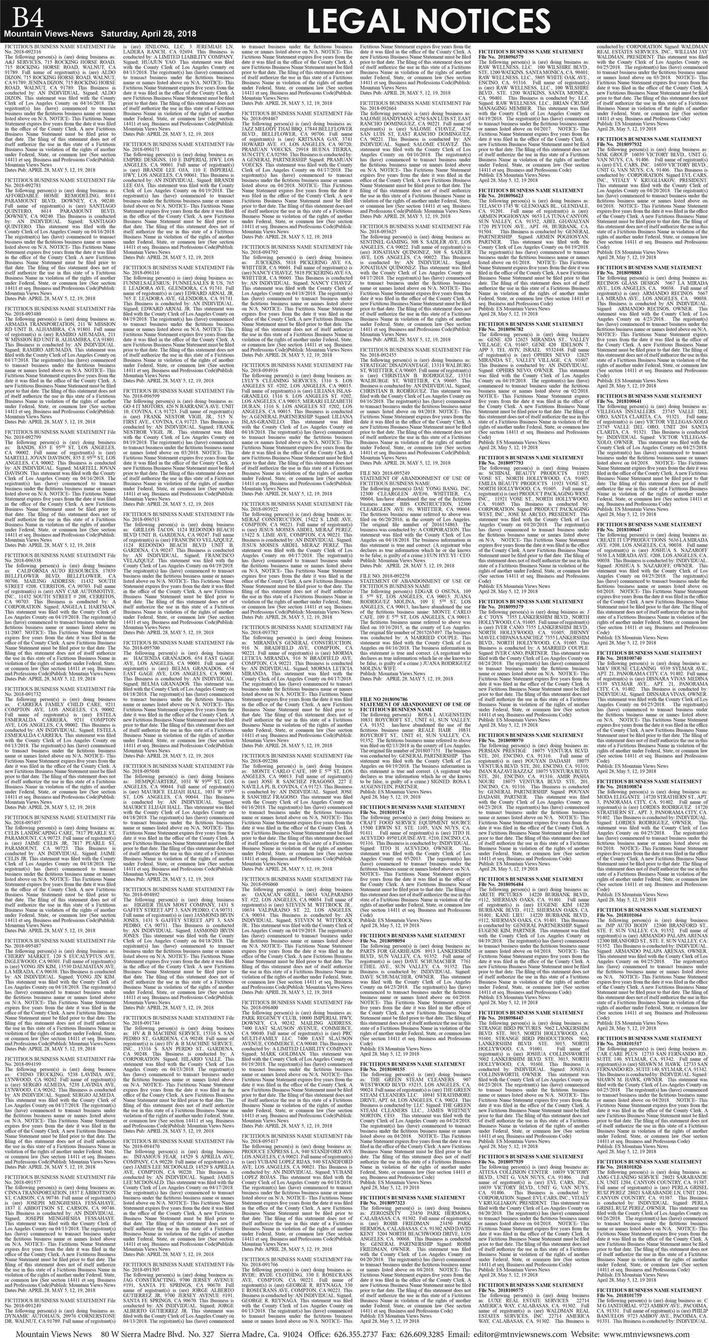 MVNews this week:  Page B:4