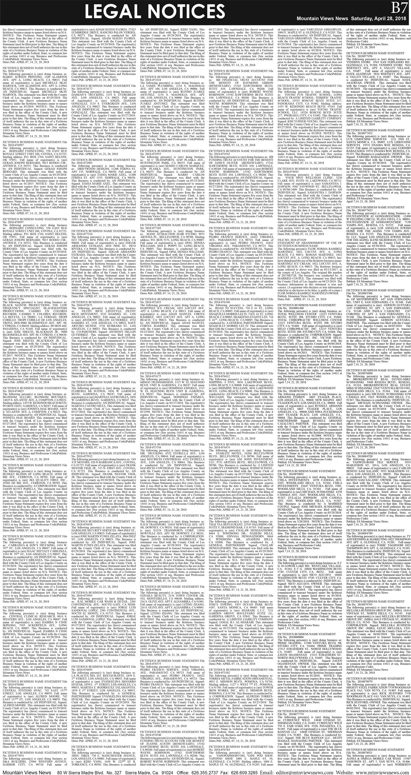 MVNews this week:  Page B:7