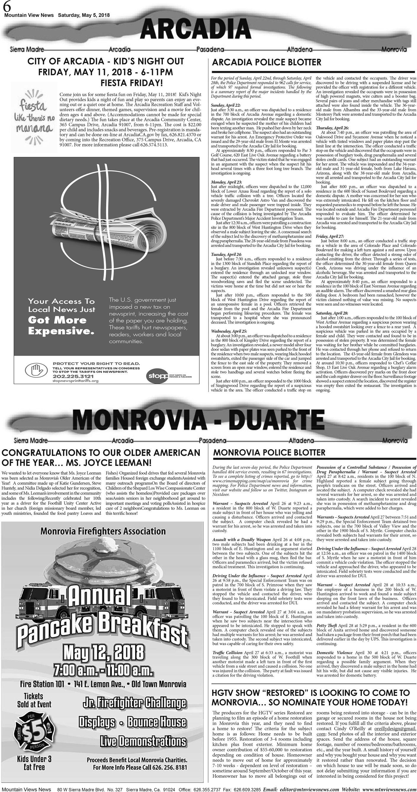 MVNews this week:  Page A:6