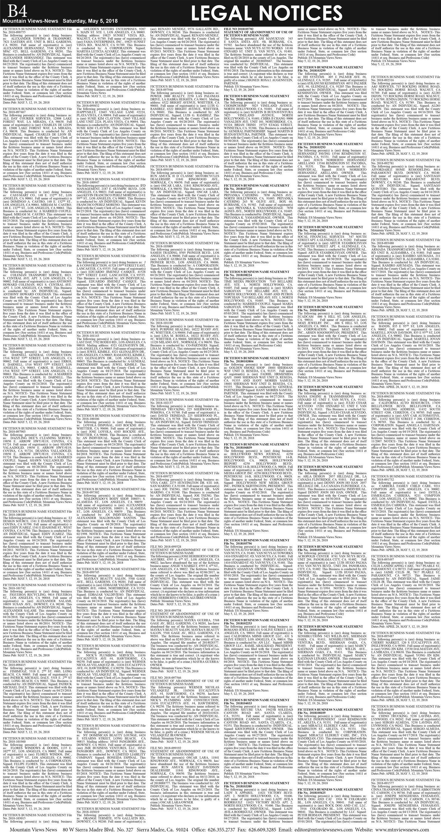 MVNews this week:  Page B:4