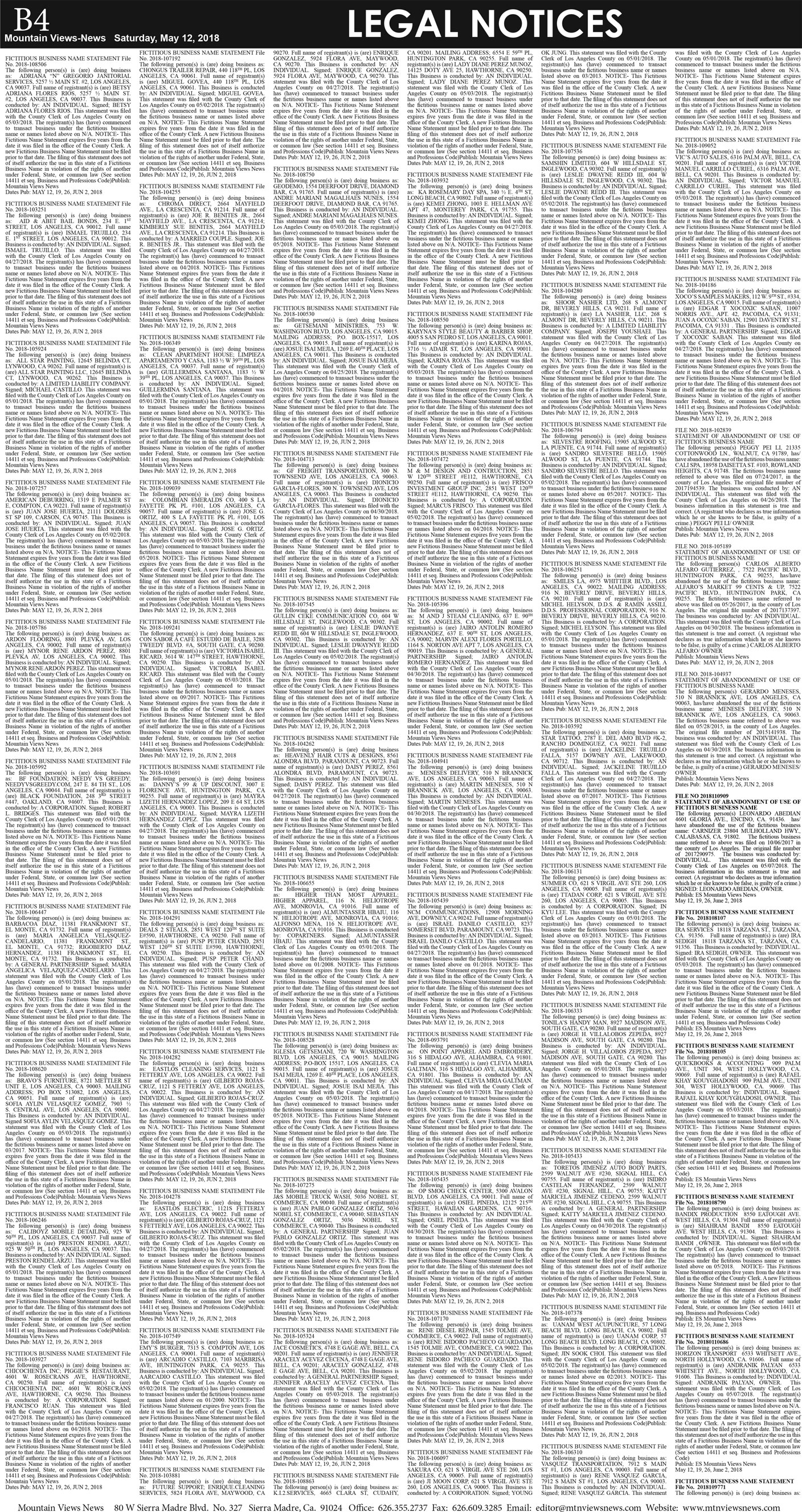 MVNews this week:  Page B:4