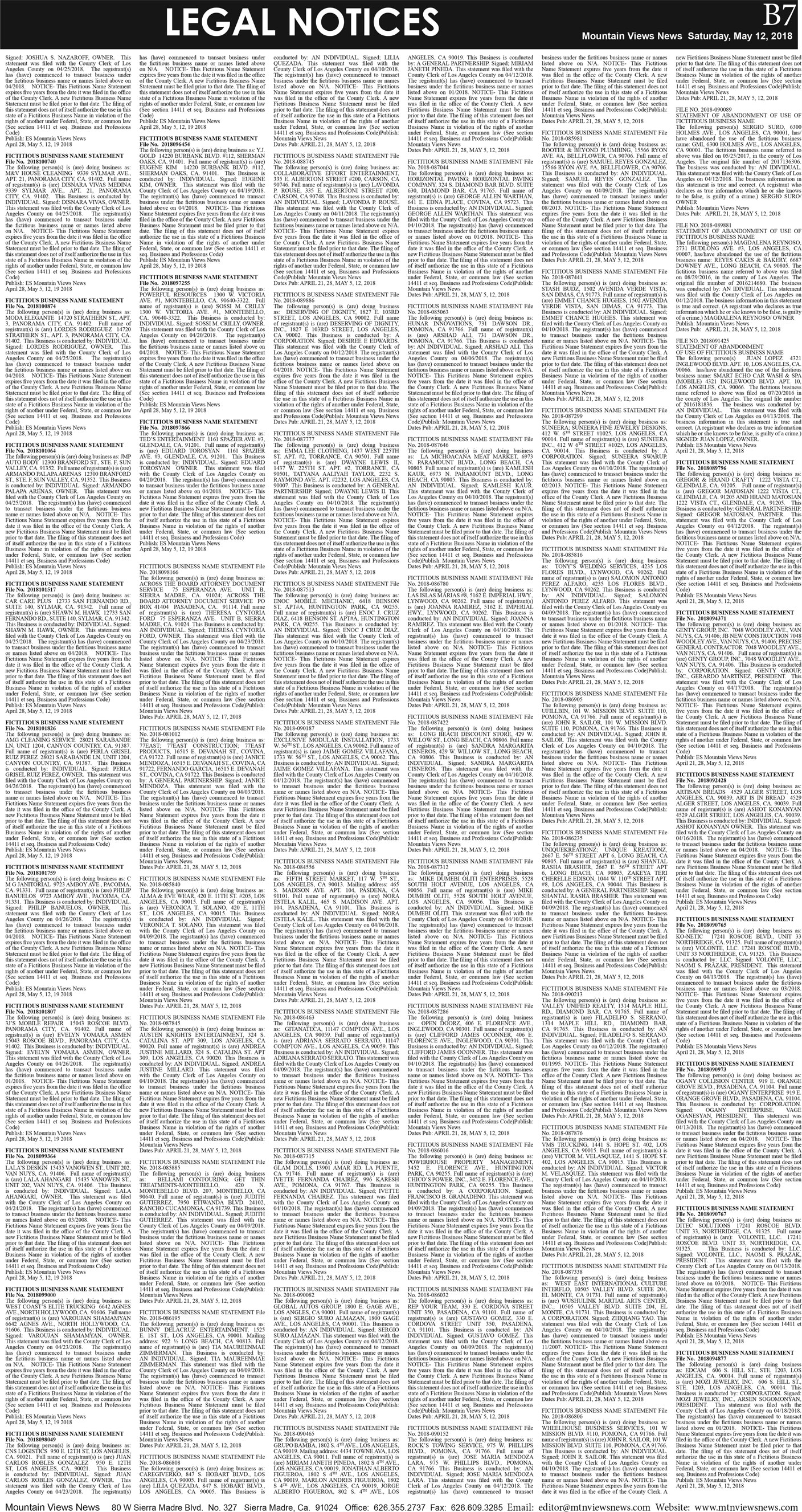 MVNews this week:  Page B:7