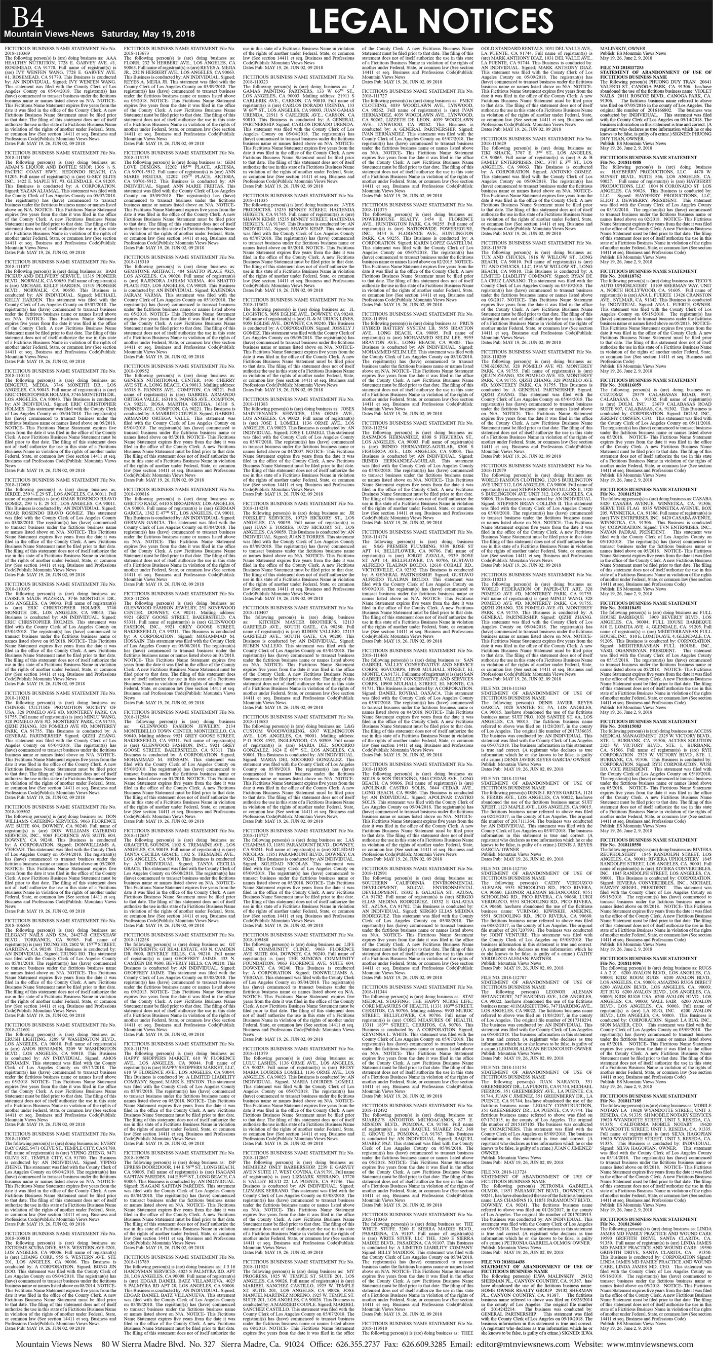 MVNews this week:  Page B:4