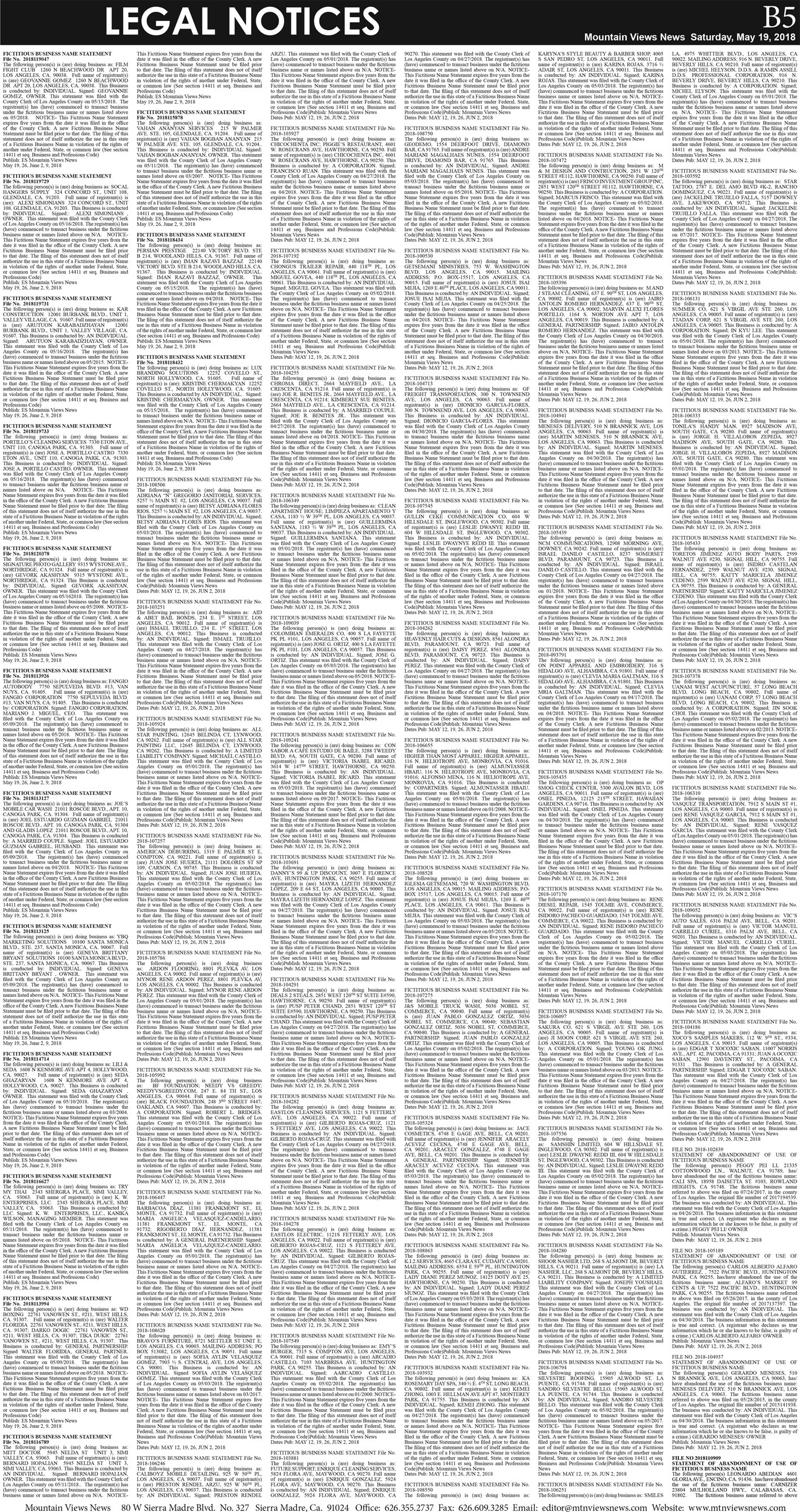 MVNews this week:  Page B:5