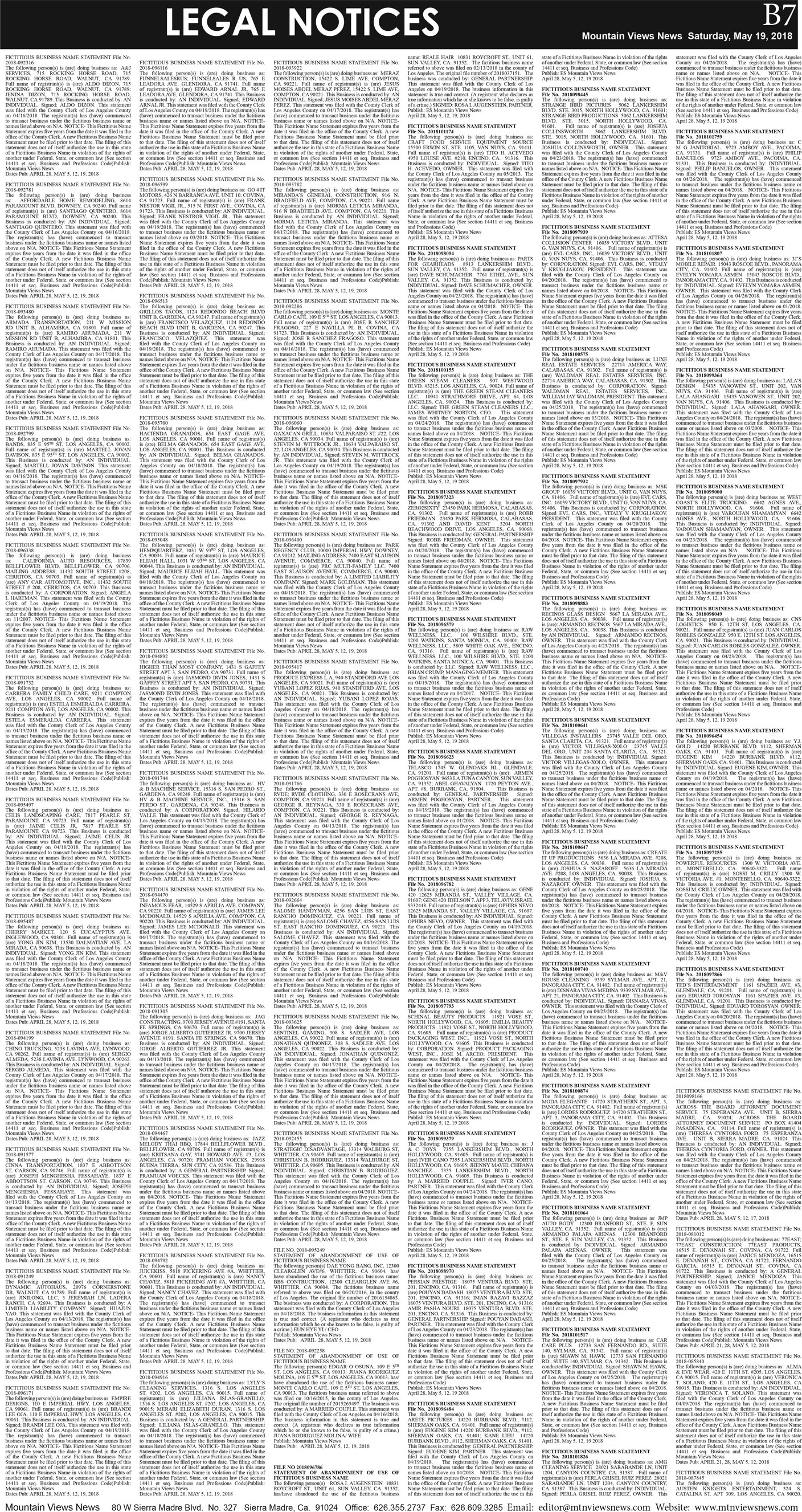 MVNews this week:  Page B:7