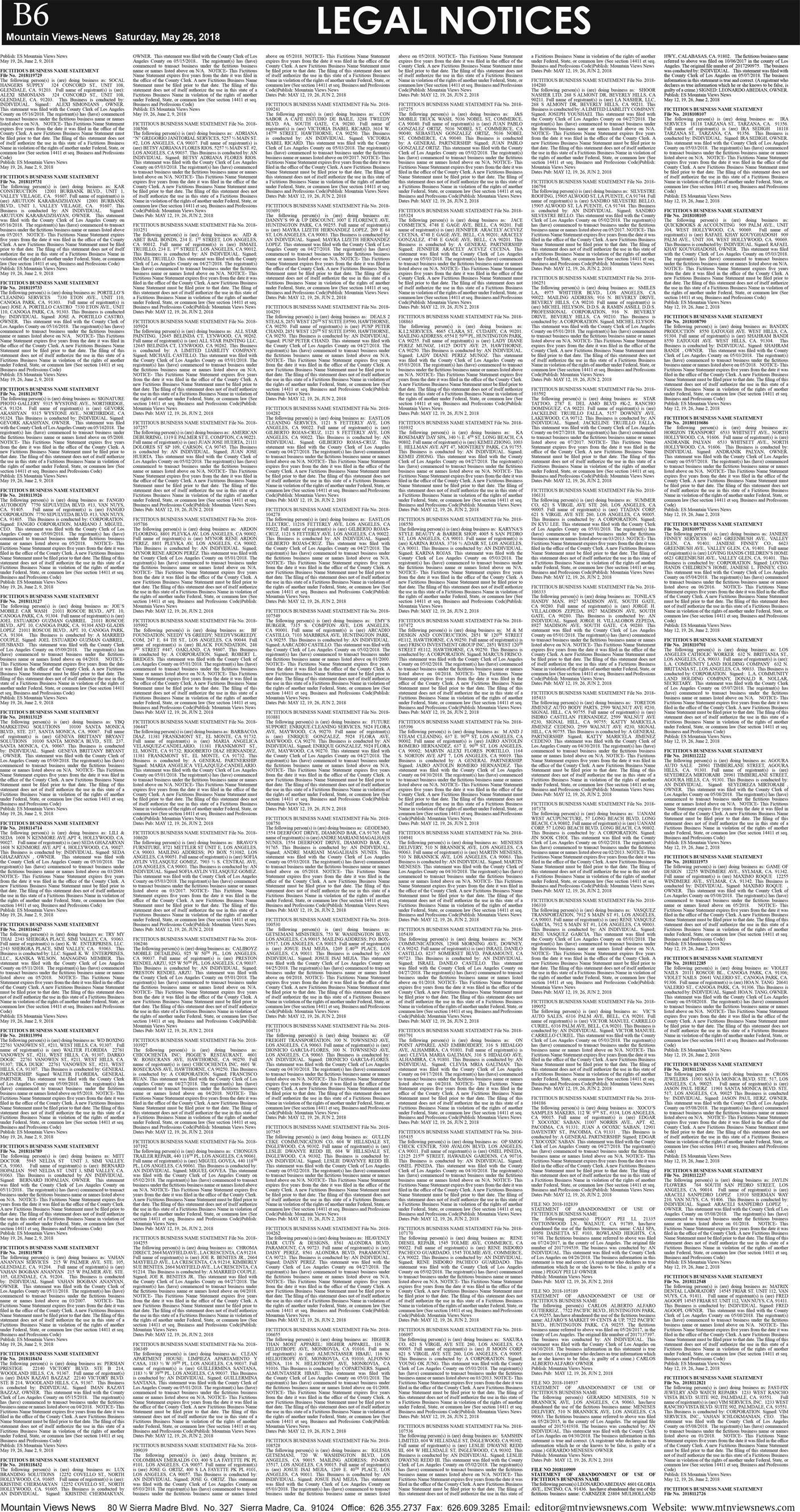 MVNews this week:  Page B:6