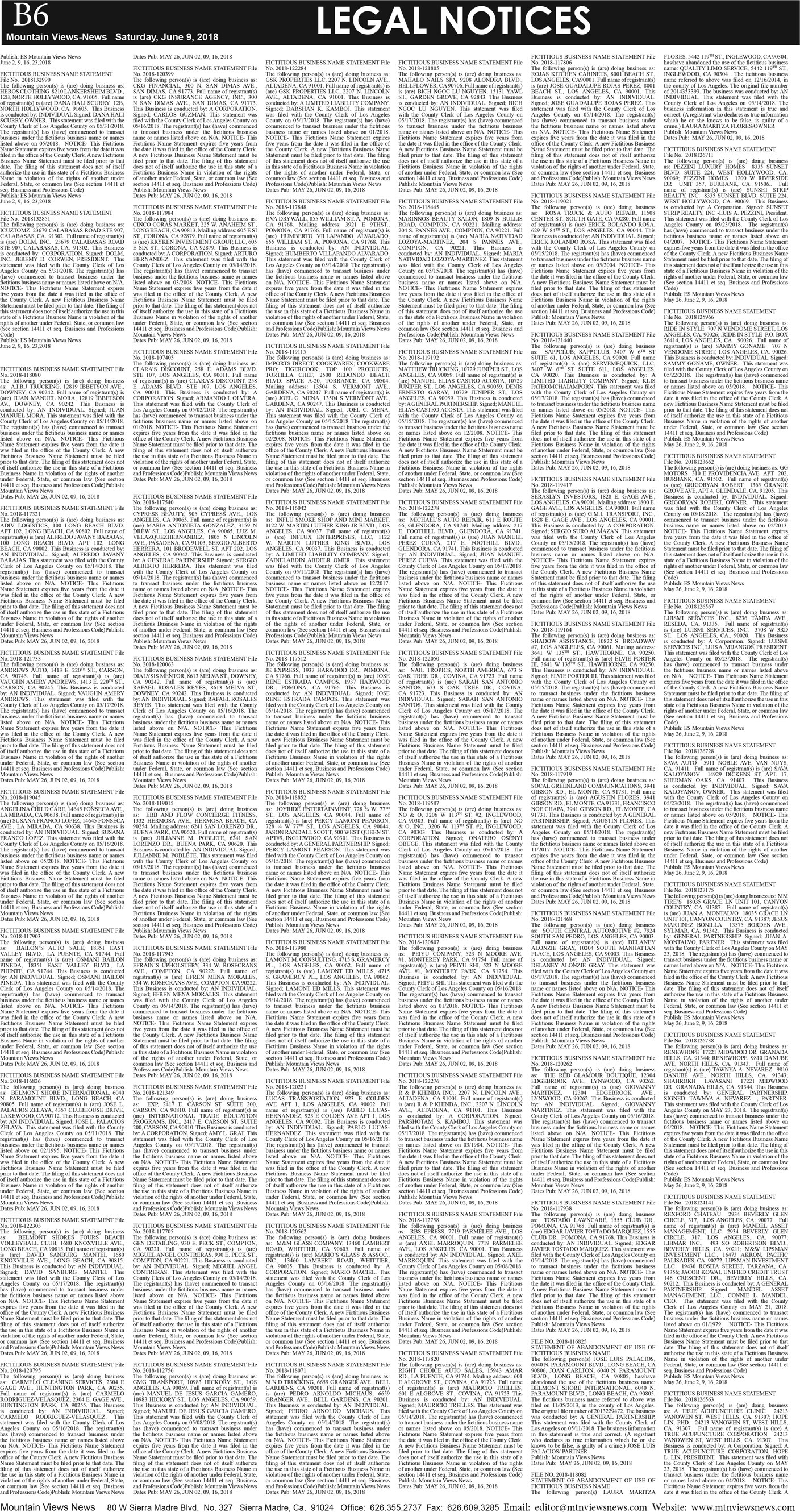 MVNews this week:  Page B:6