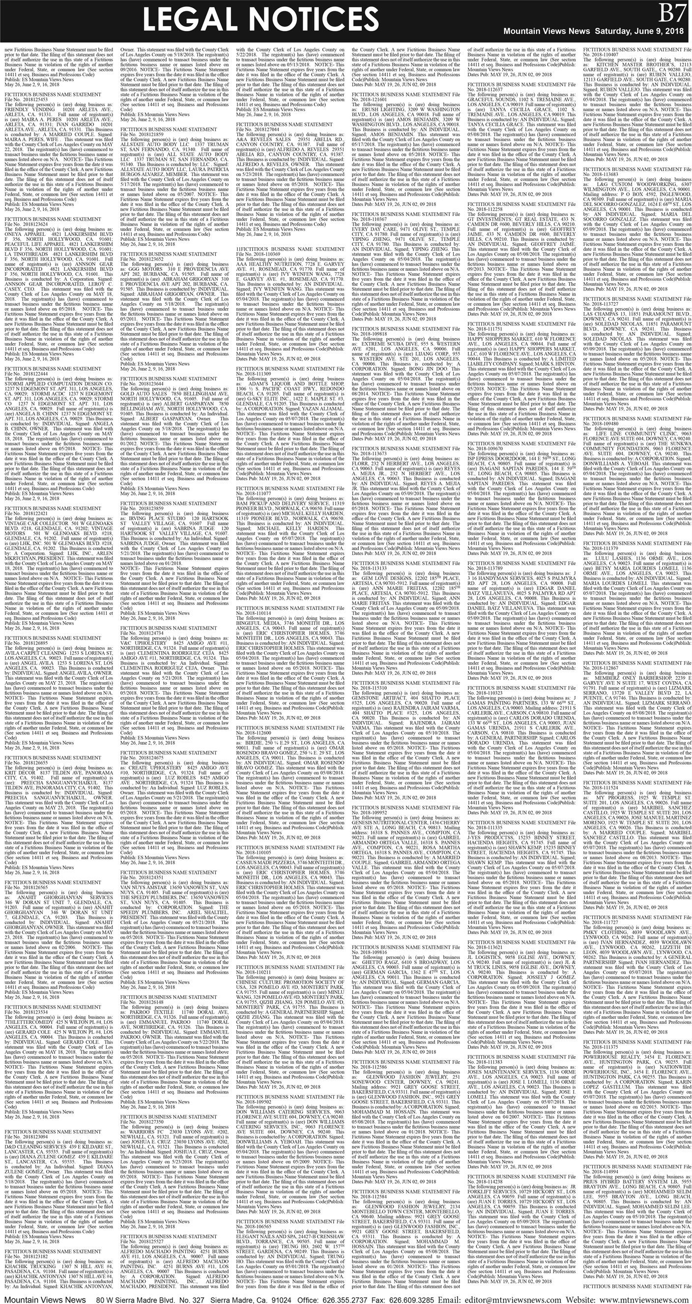 MVNews this week:  Page B:7