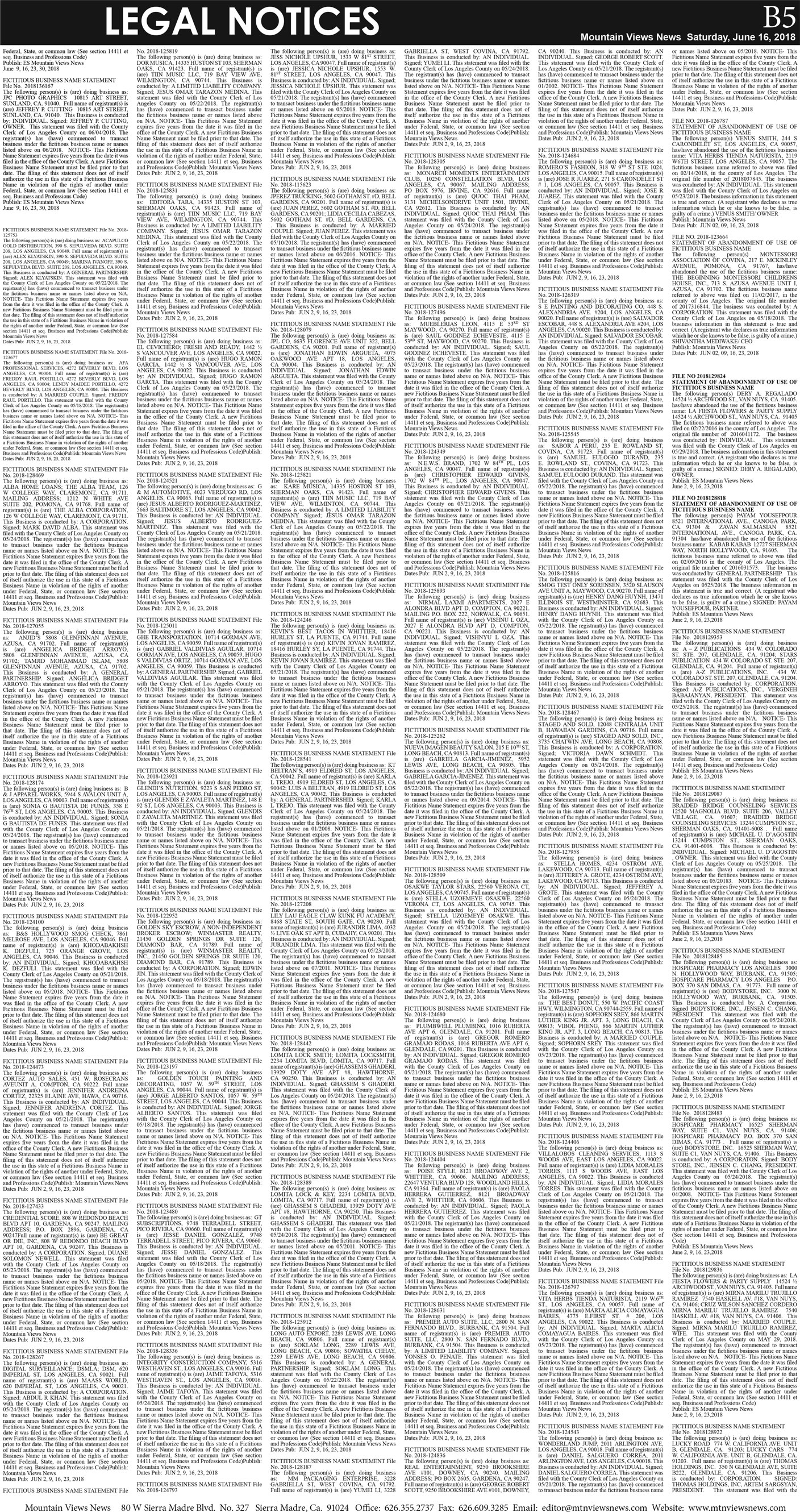 MVNews this week:  Page B:5