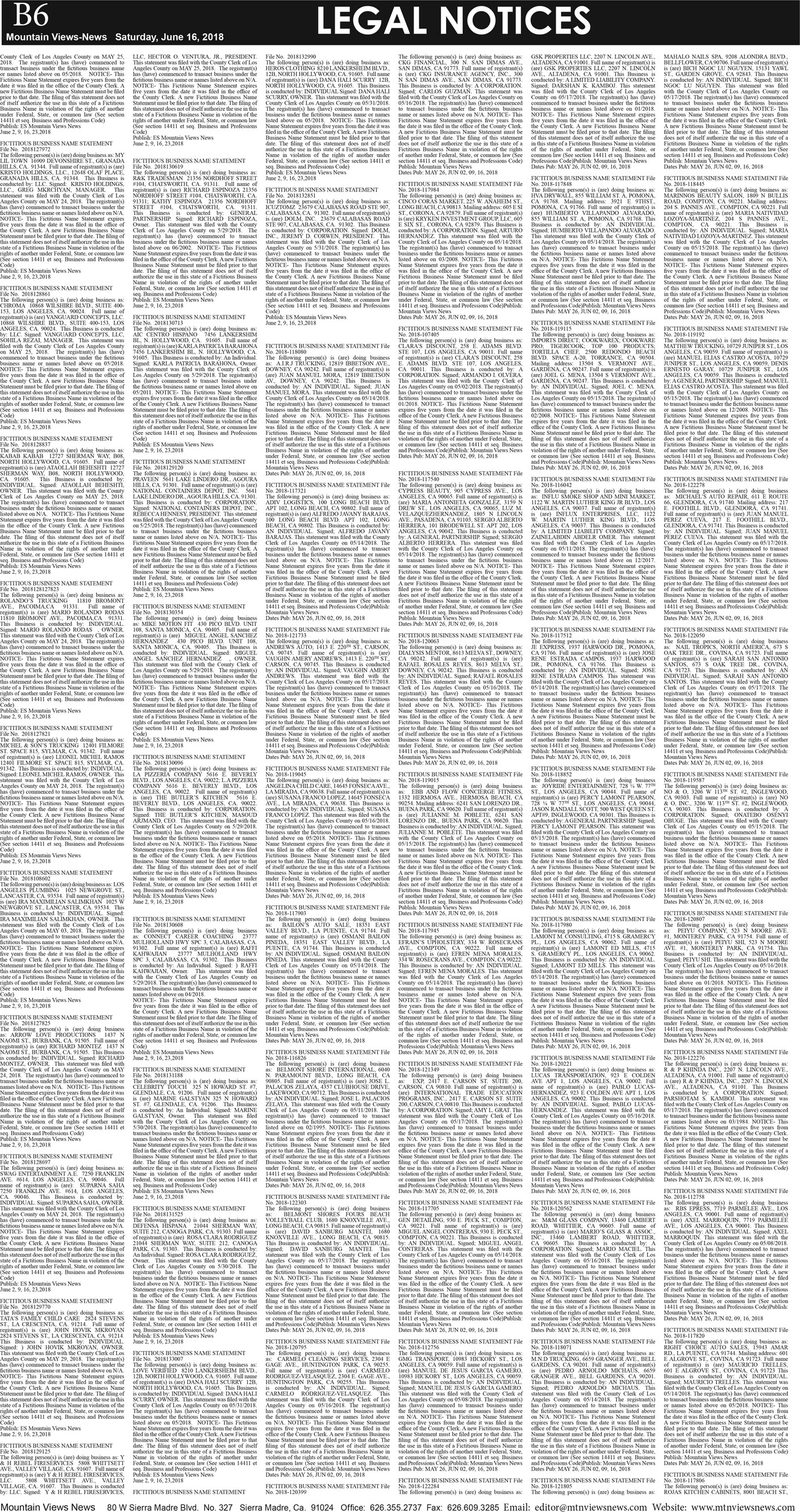 MVNews this week:  Page B:6