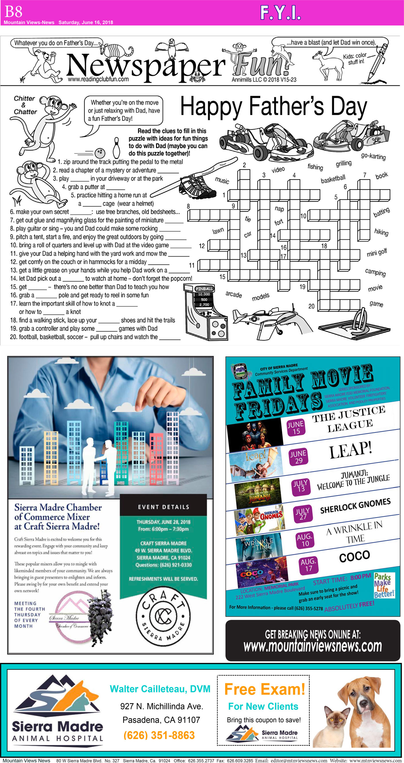 MVNews this week:  Page B:8