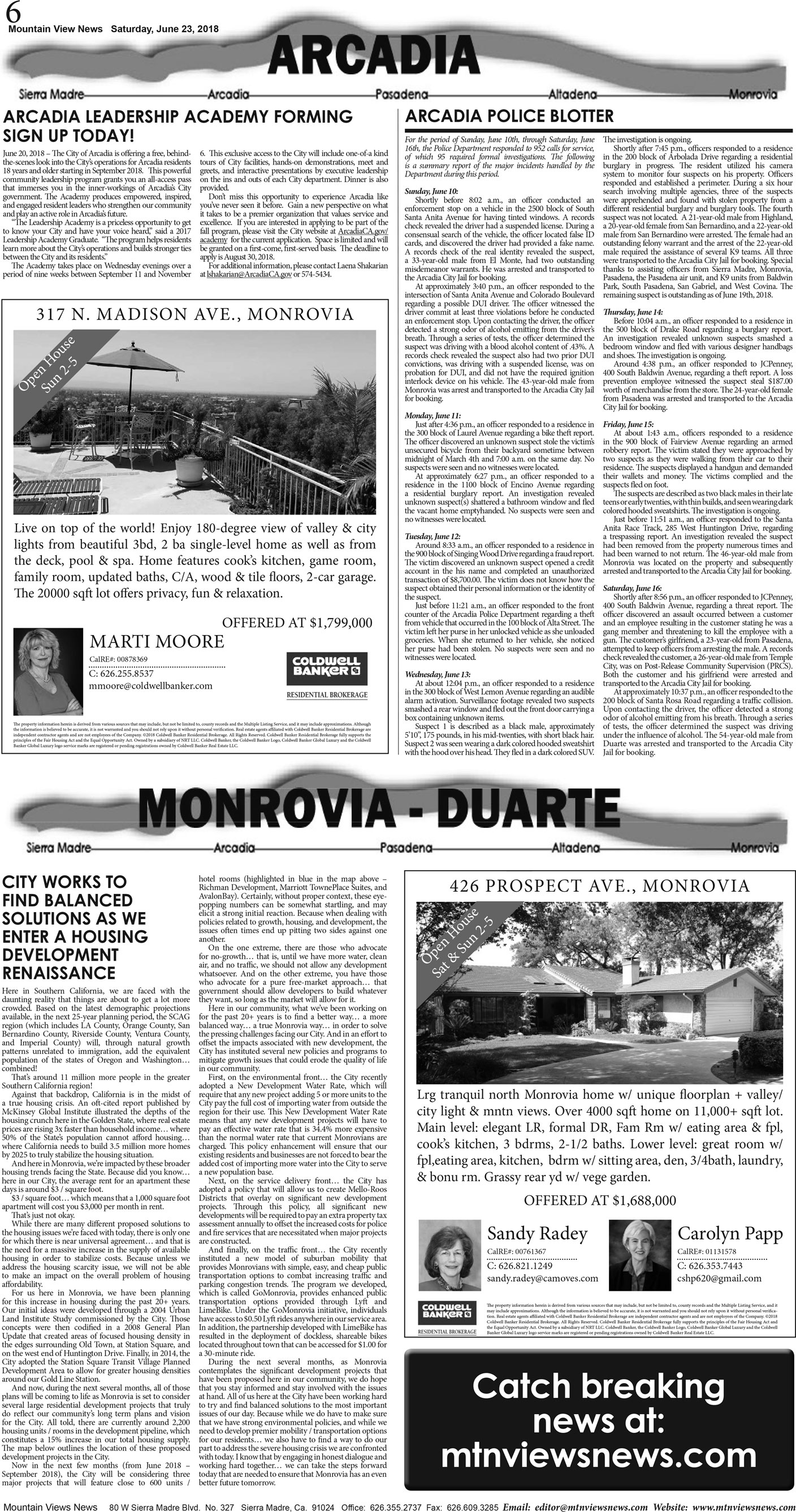MVNews this week:  Page A:6