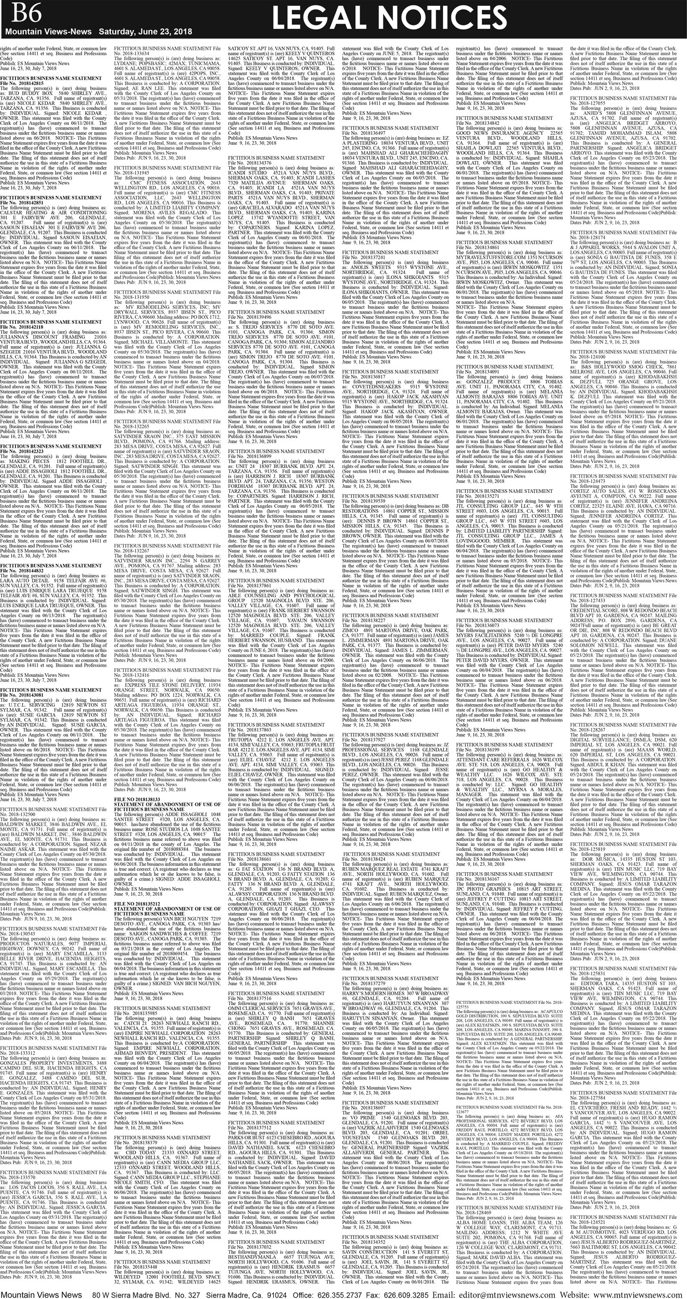 MVNews this week:  Page B:6