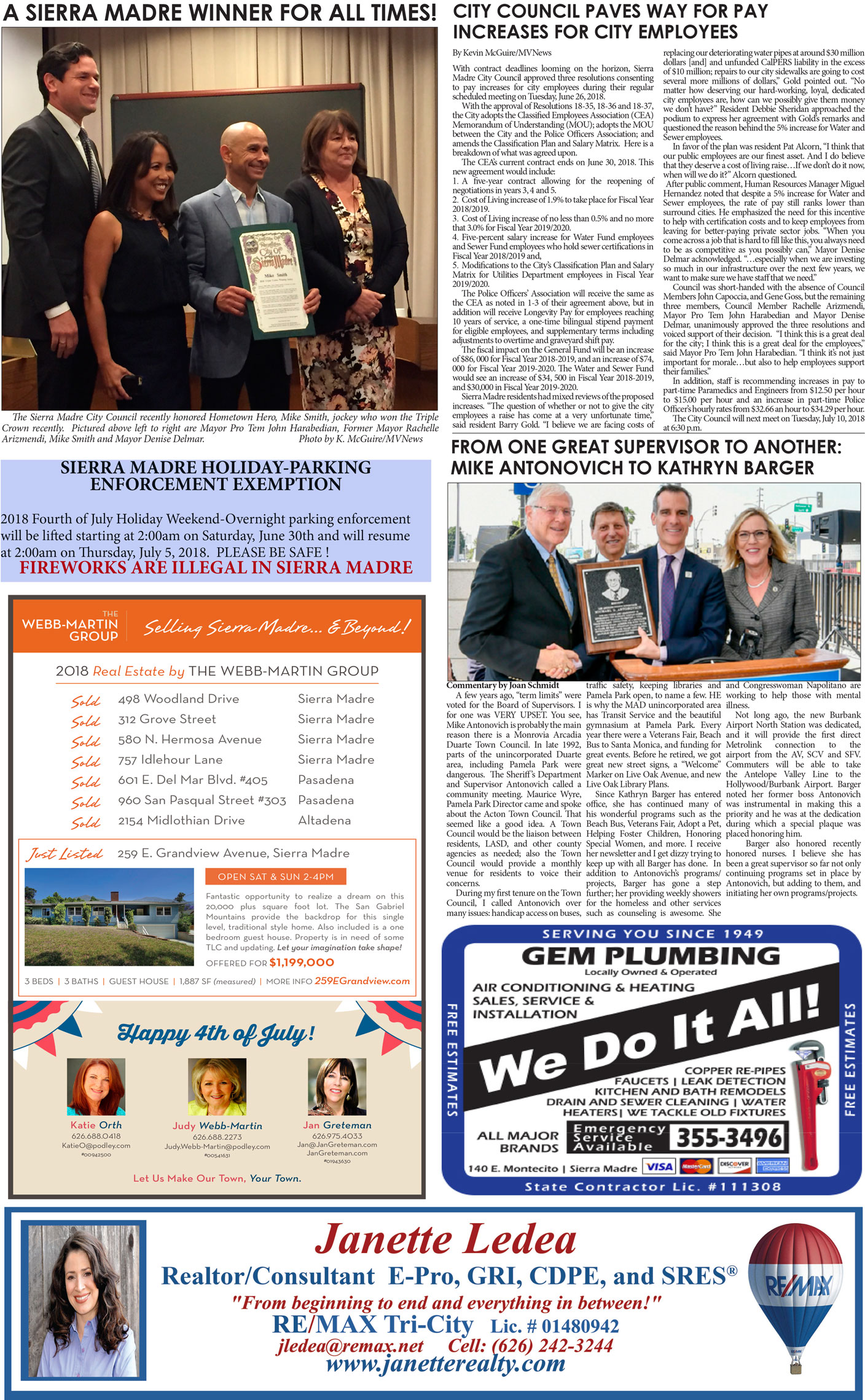 MVNews this week:  Page 1