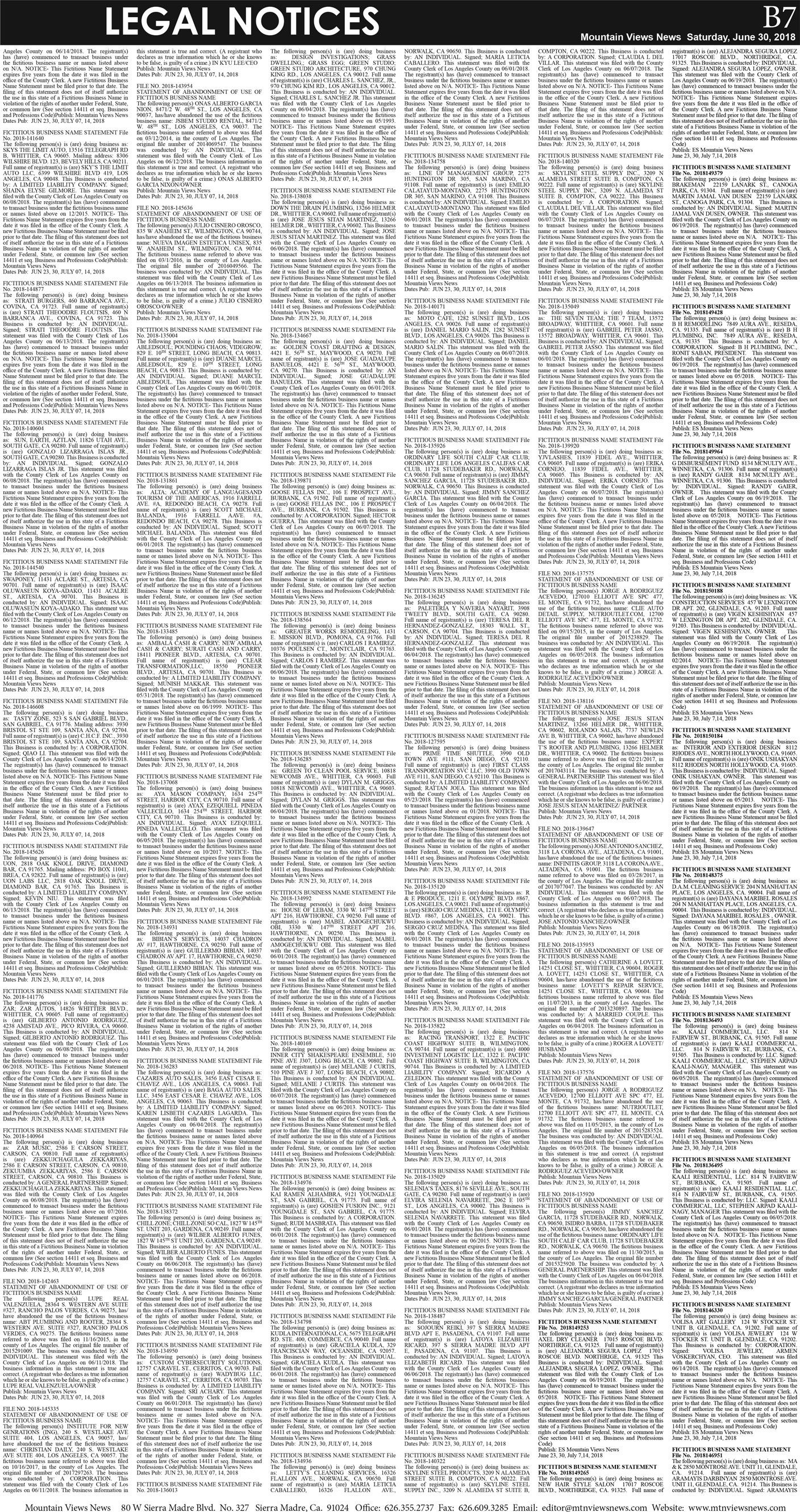 MVNews this week:  Page B:7