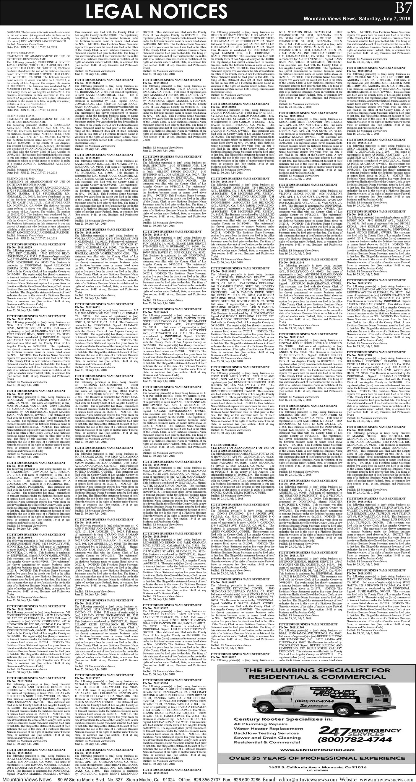 MVNews this week:  Page B:7