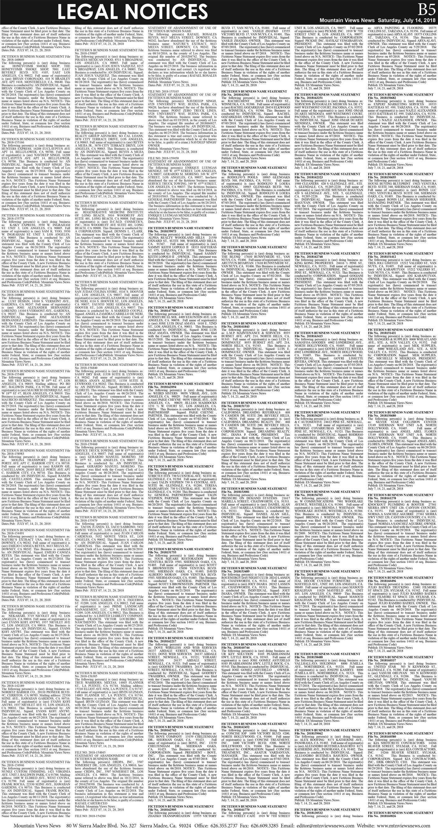 MVNews this week:  Page B:5