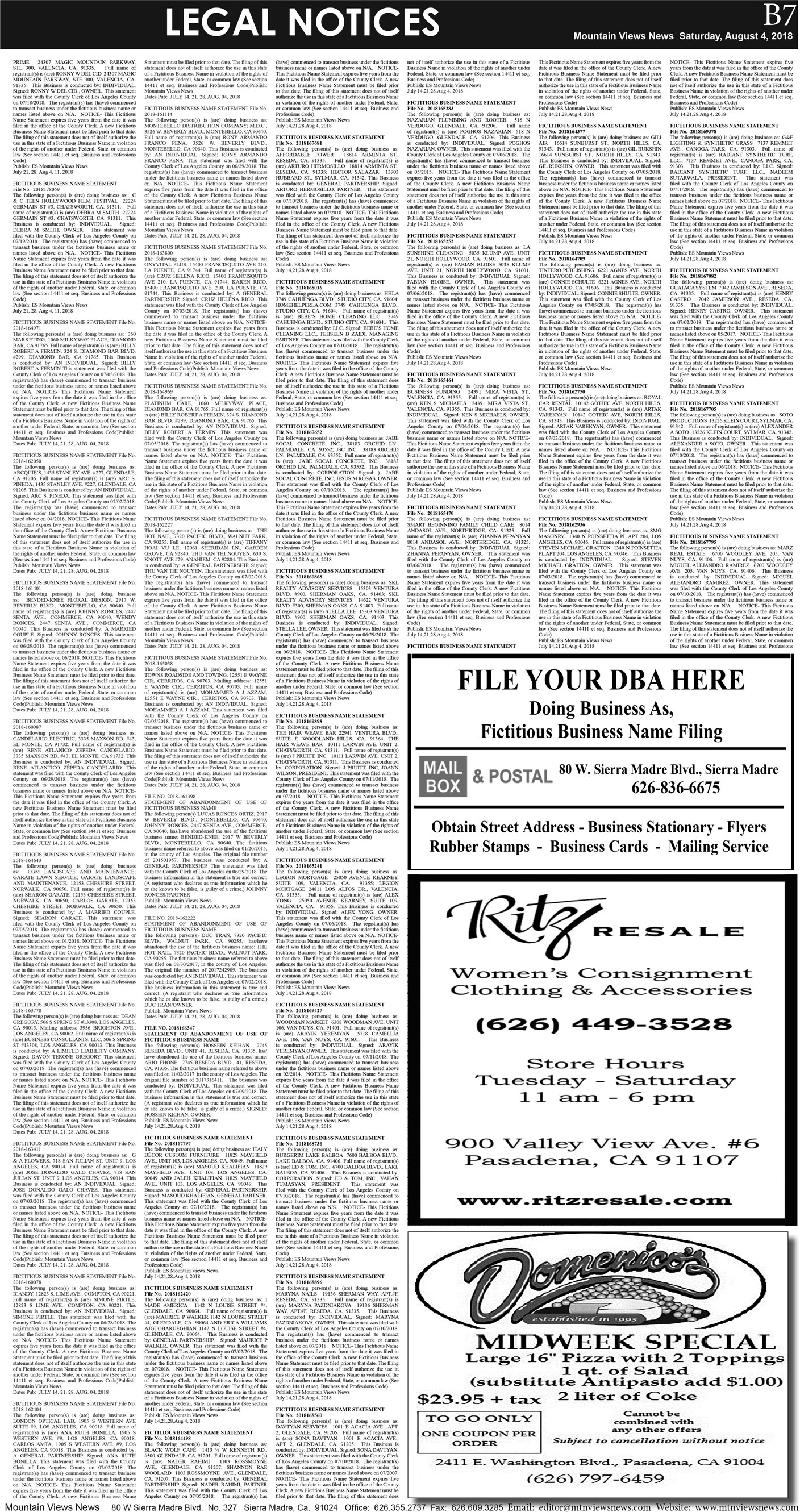 MVNews this week:  Page B:7