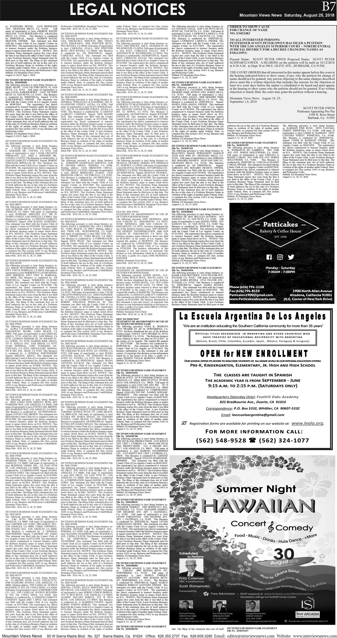 MVNews this week:  Page B:7