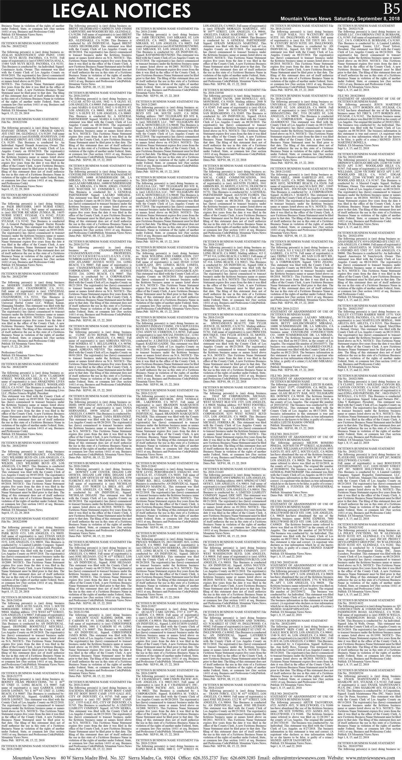 MVNews this week:  Page B:5