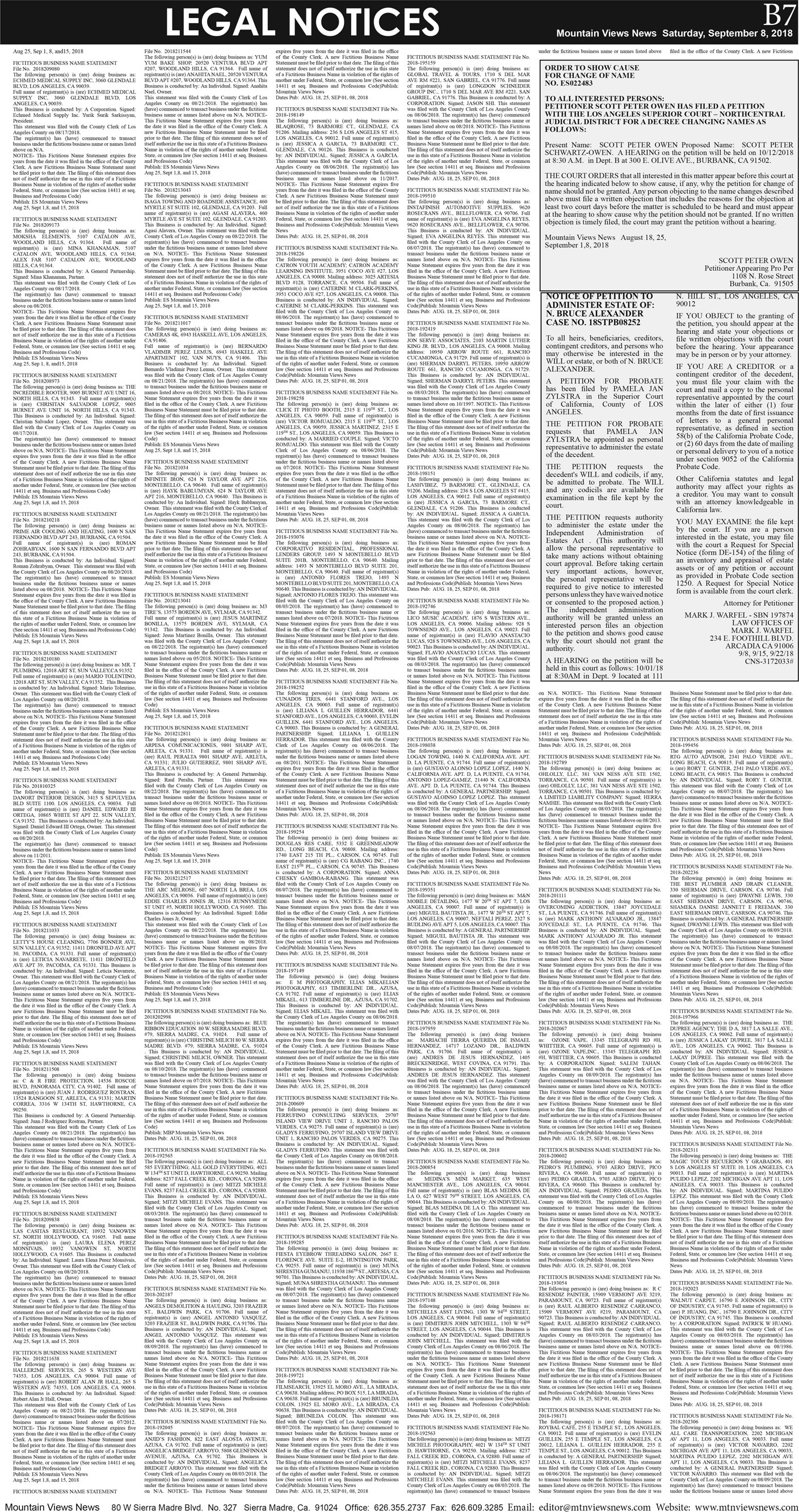 MVNews this week:  Page B:7