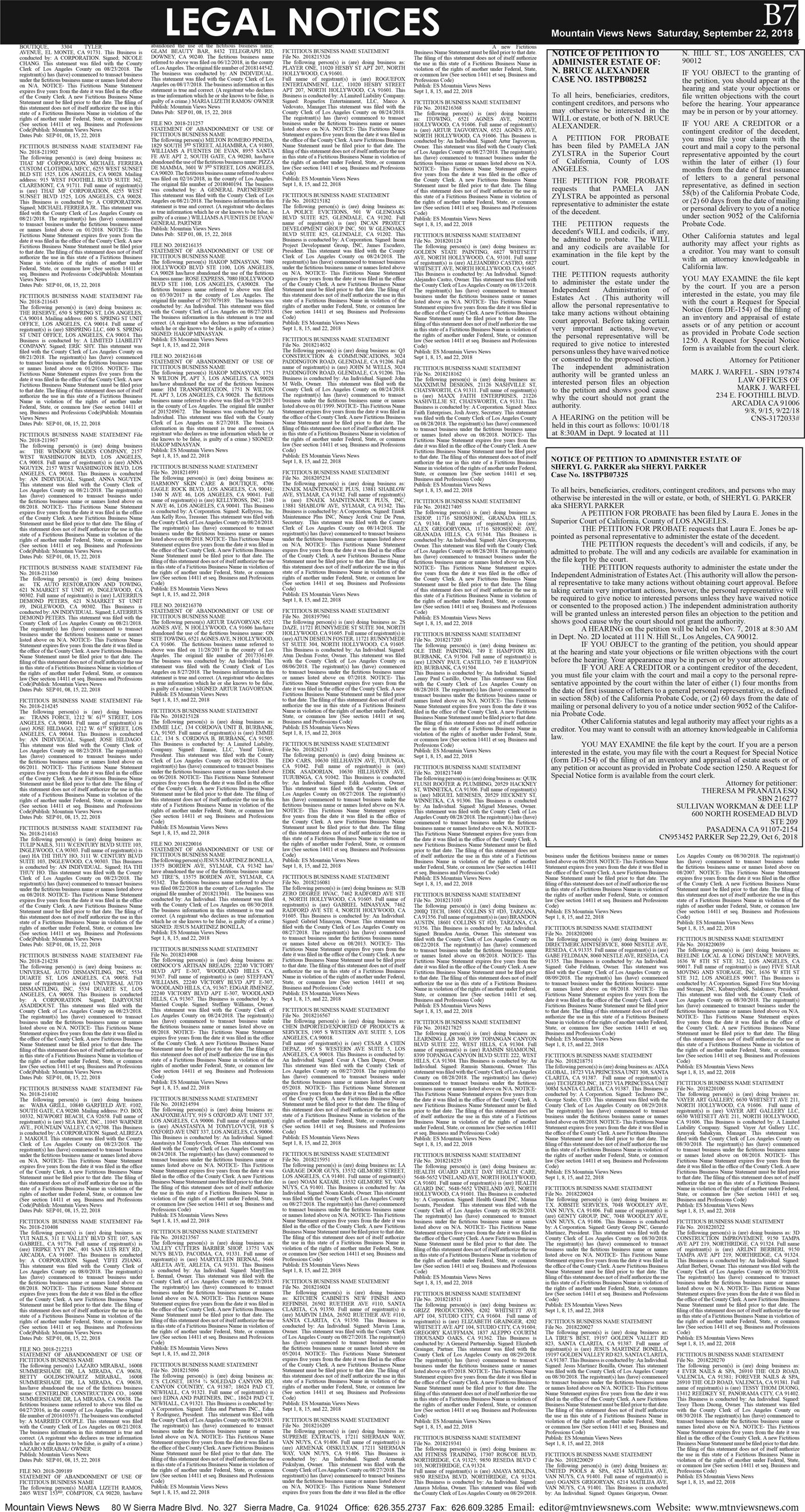 MVNews this week:  Page B:7