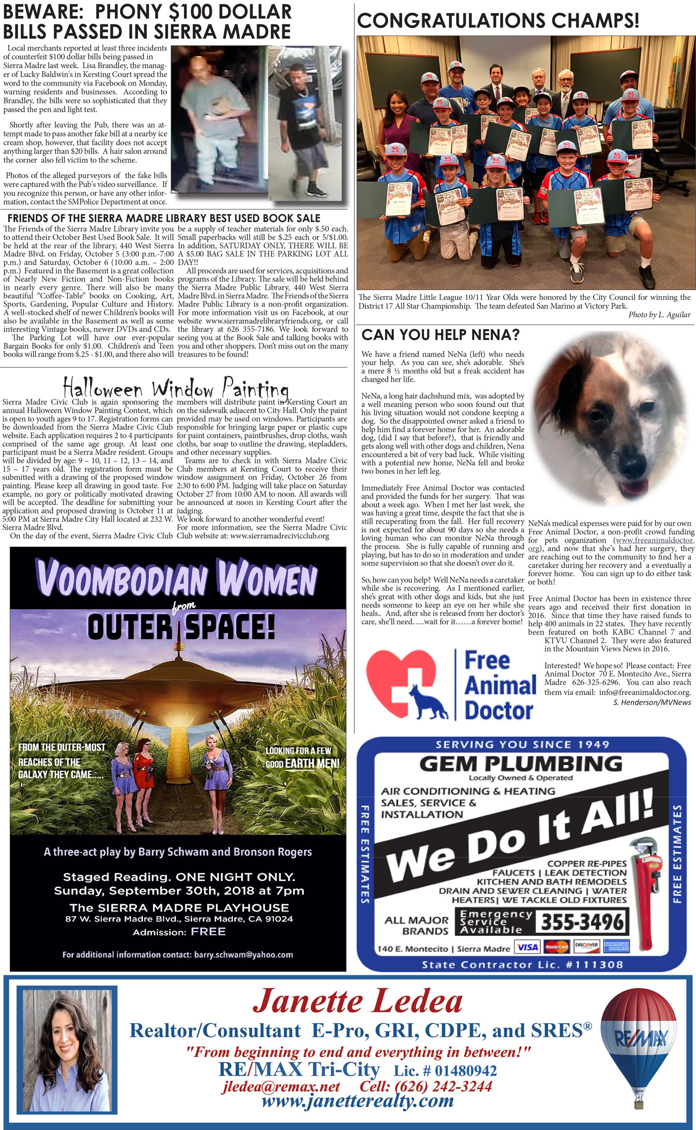 MVNews this week:  Page 1
