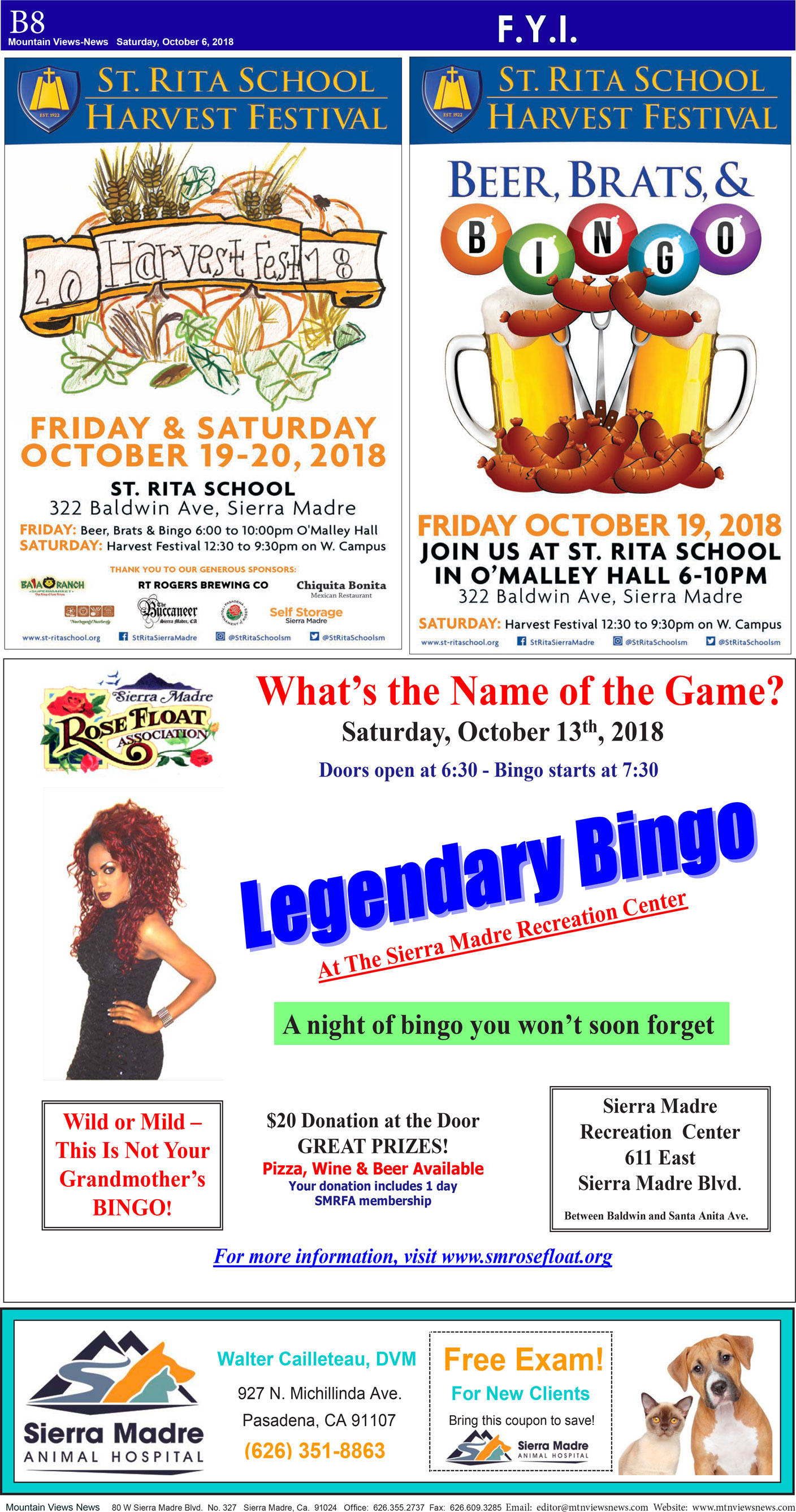 MVNews this week:  Page B:8