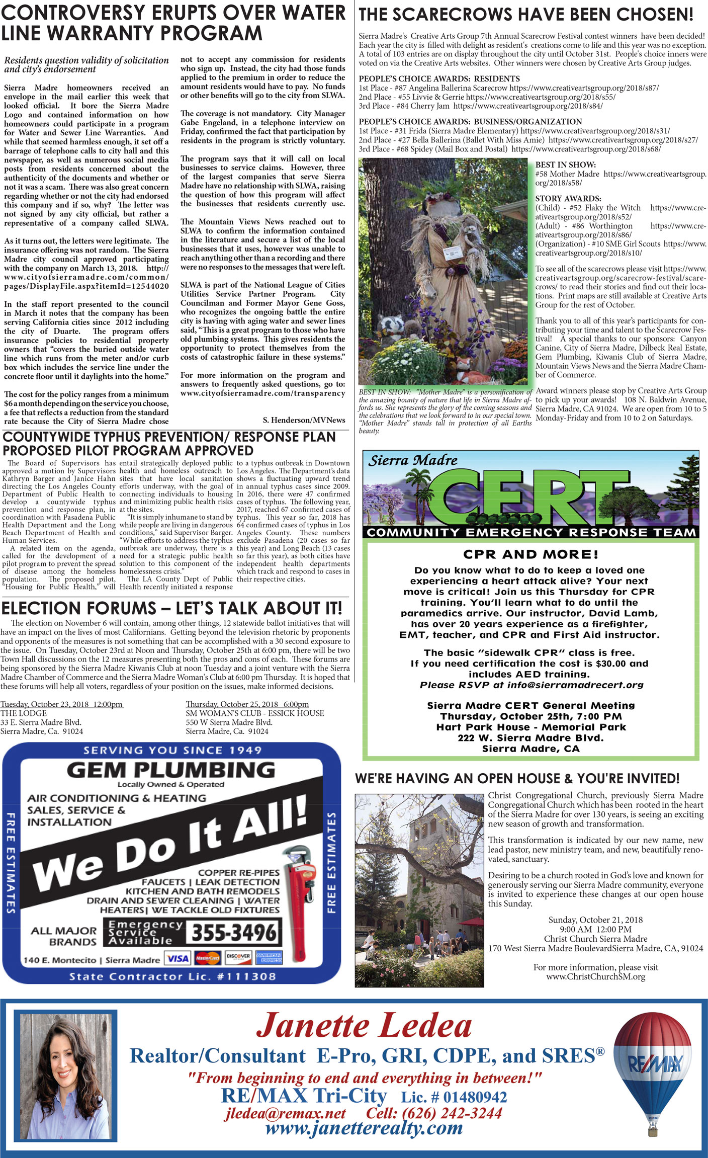 MVNews this week:  Page 1