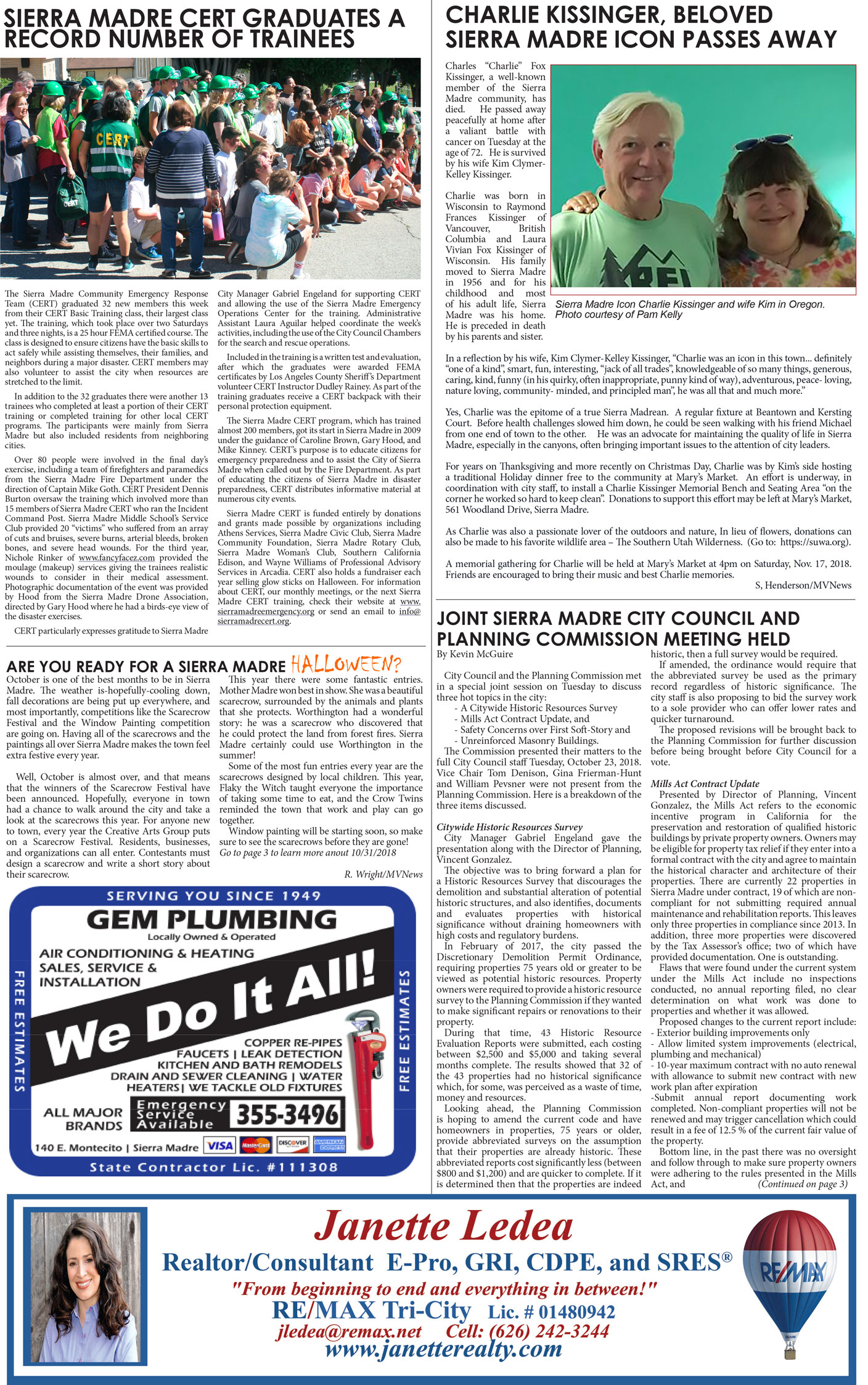 MVNews this week:  Page 1