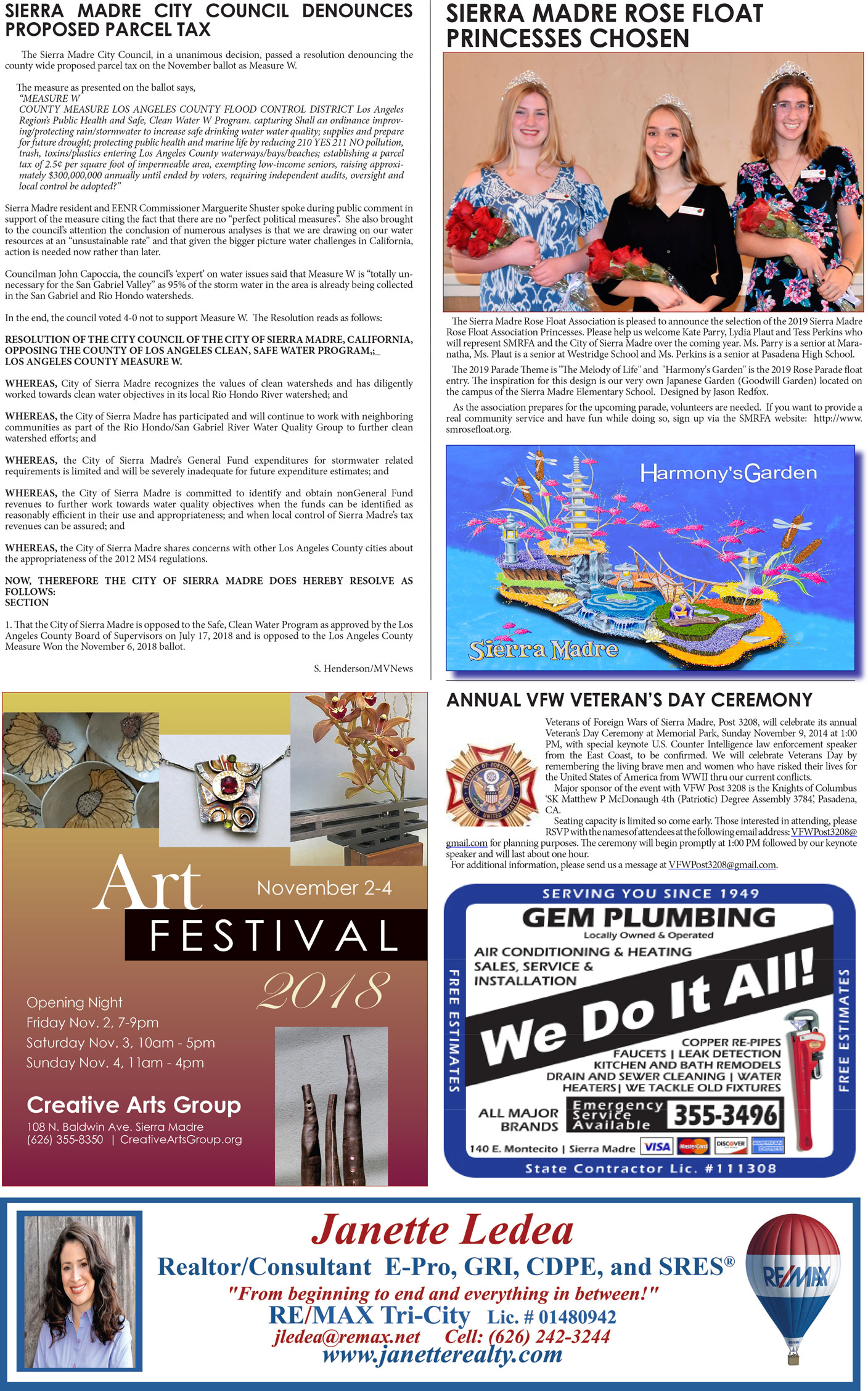 MVNews this week:  Page 1