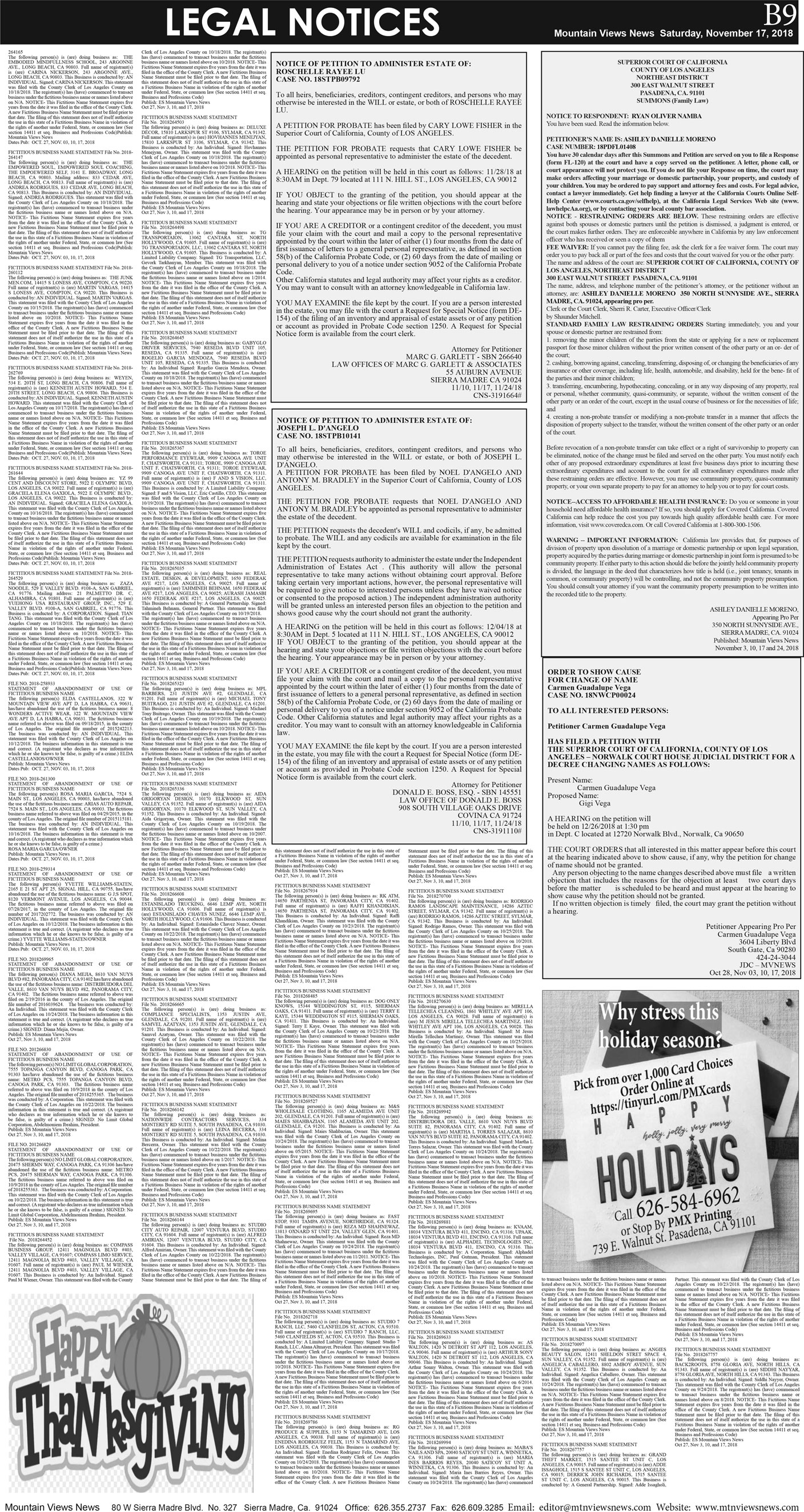 MVNews this week:  Page B:9