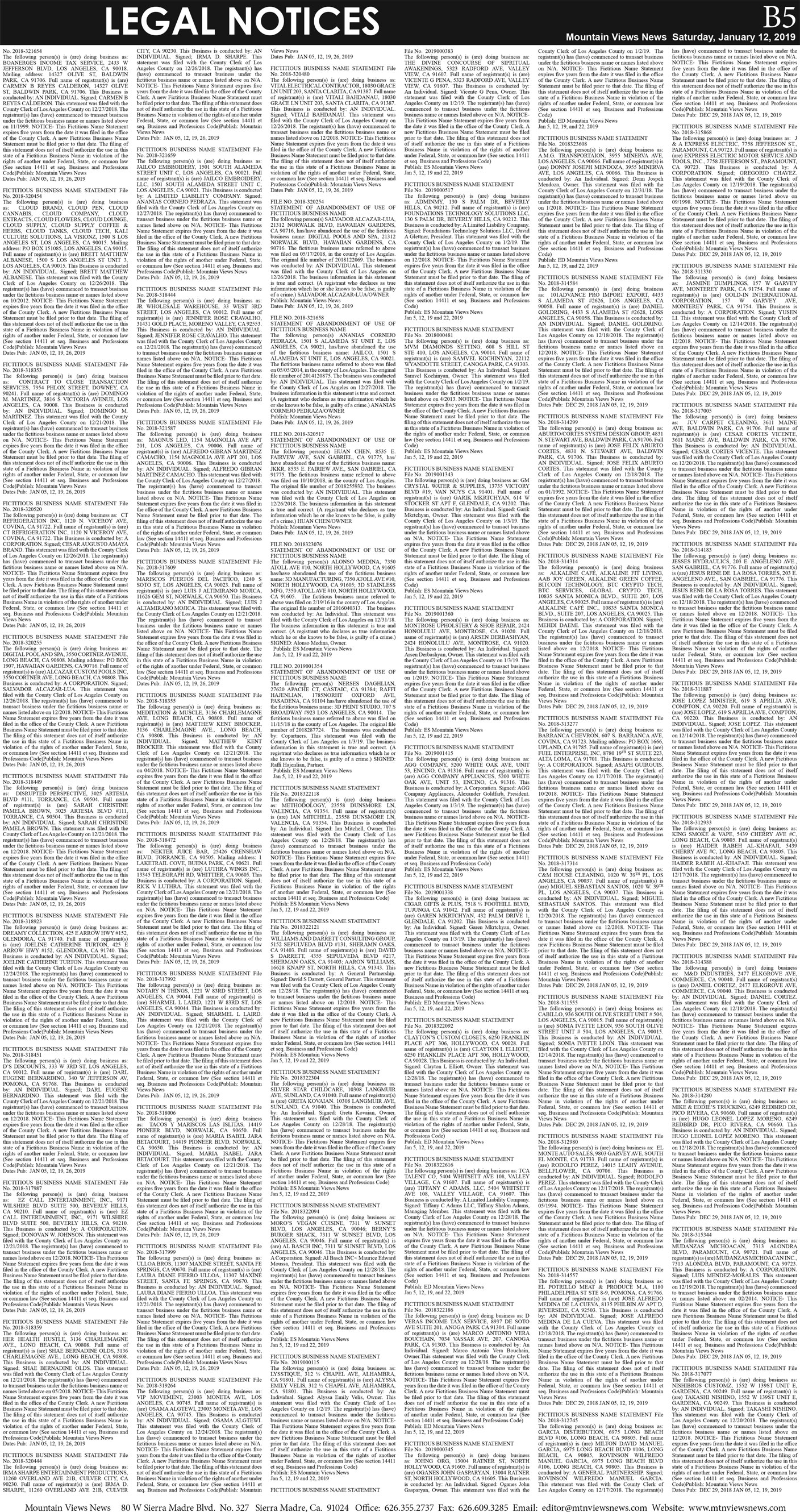 MVNews this week:  Page B:5