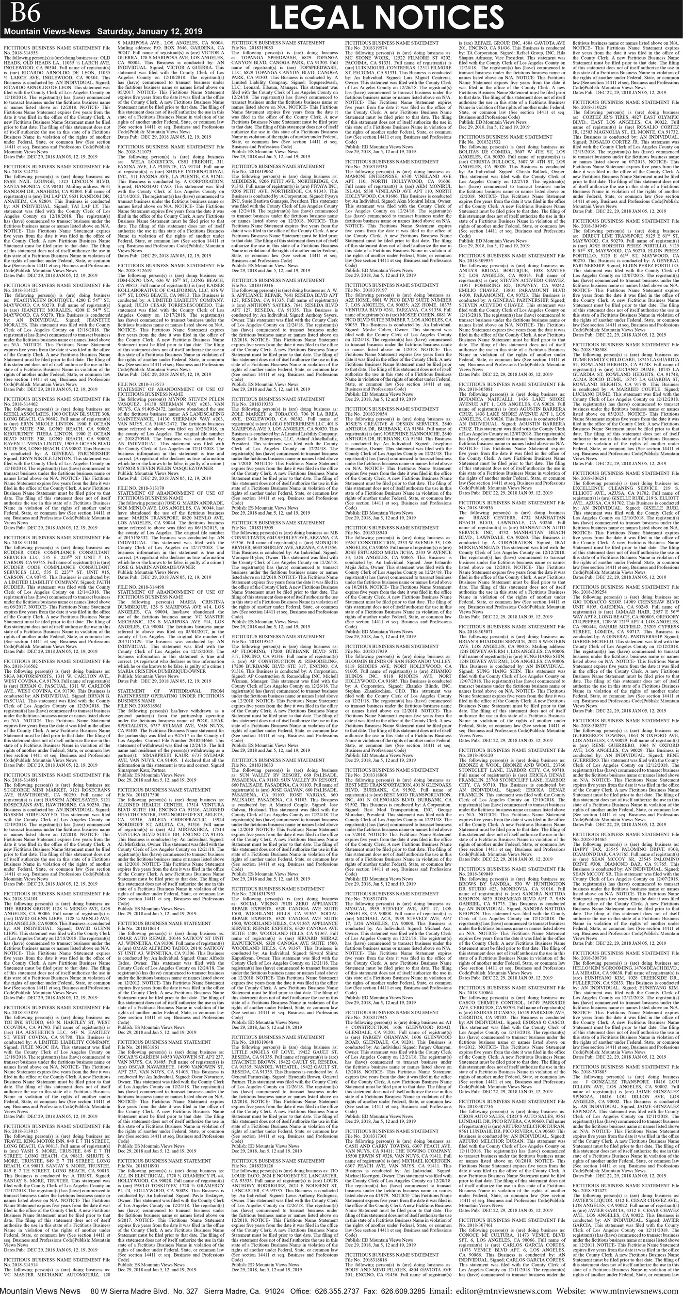 MVNews this week:  Page B:6