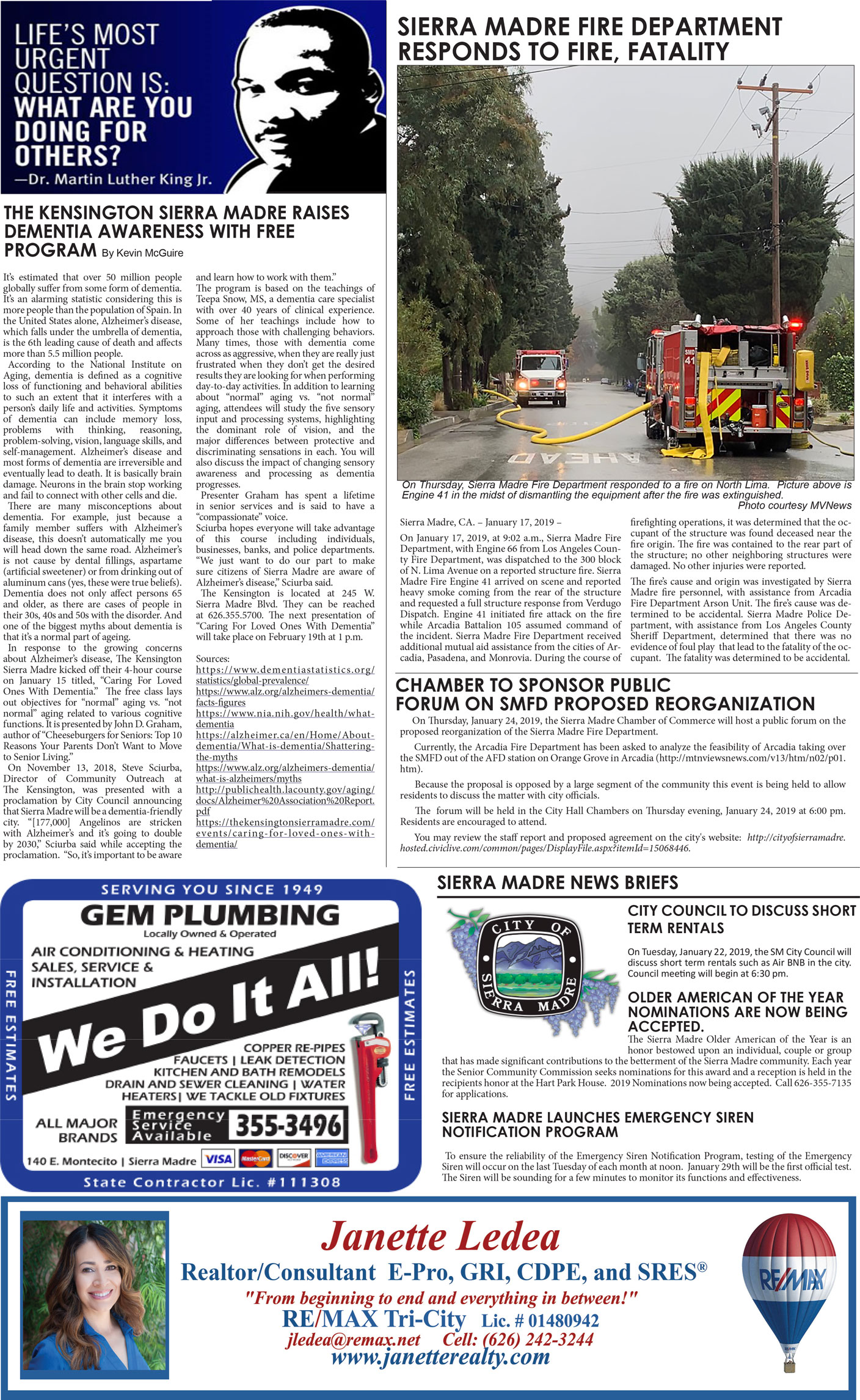 MVNews this week:  Page 1