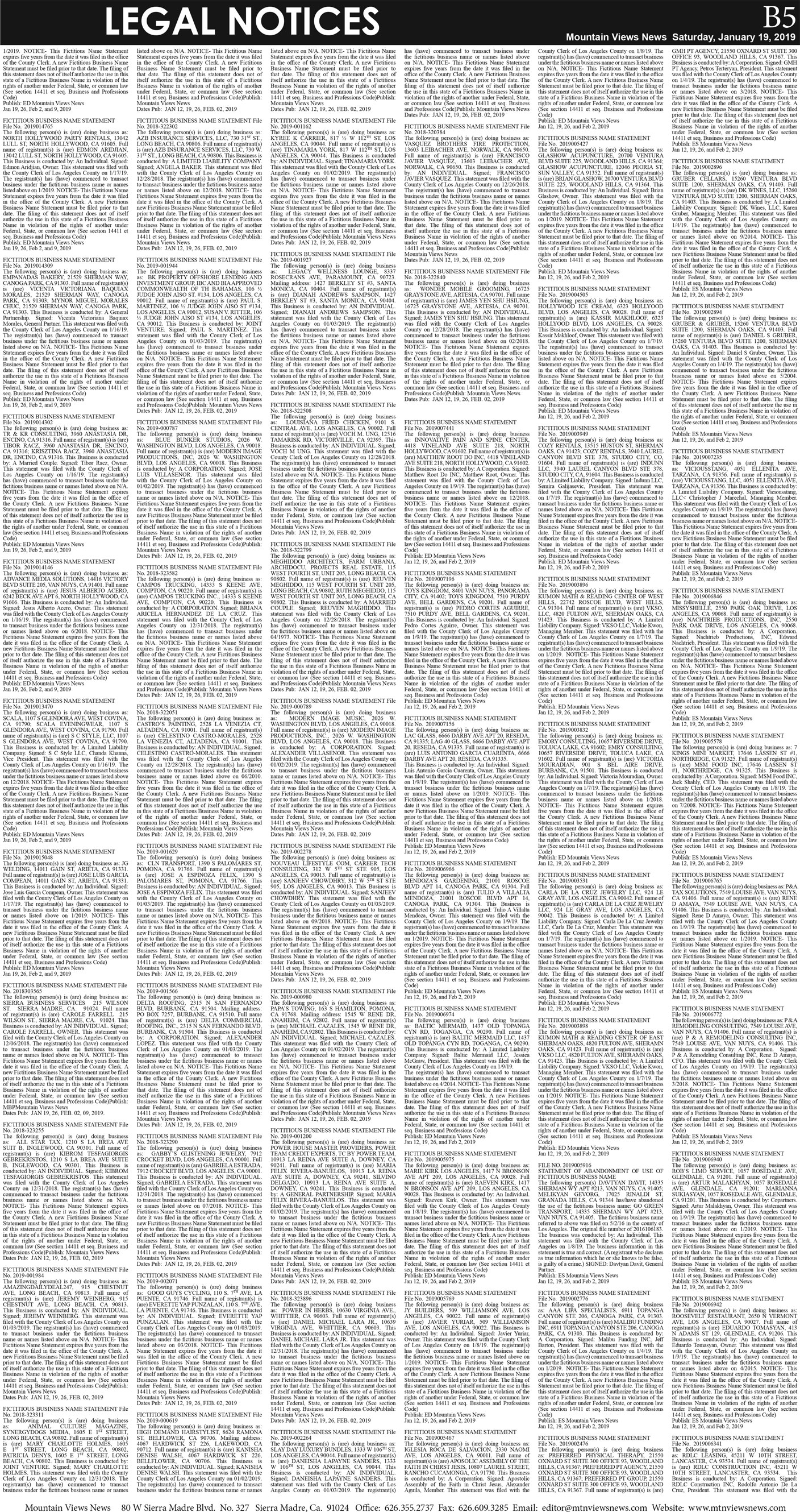 MVNews this week:  Page B:5