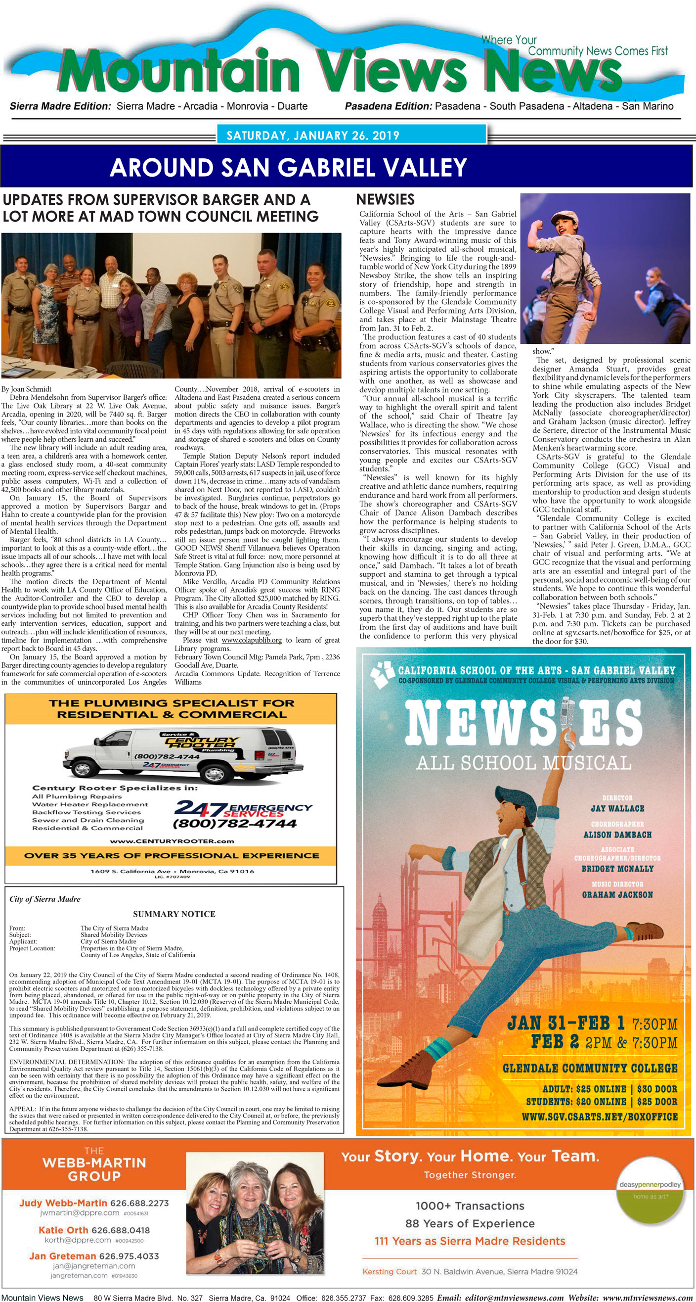 MVNews this week:  Page B:1