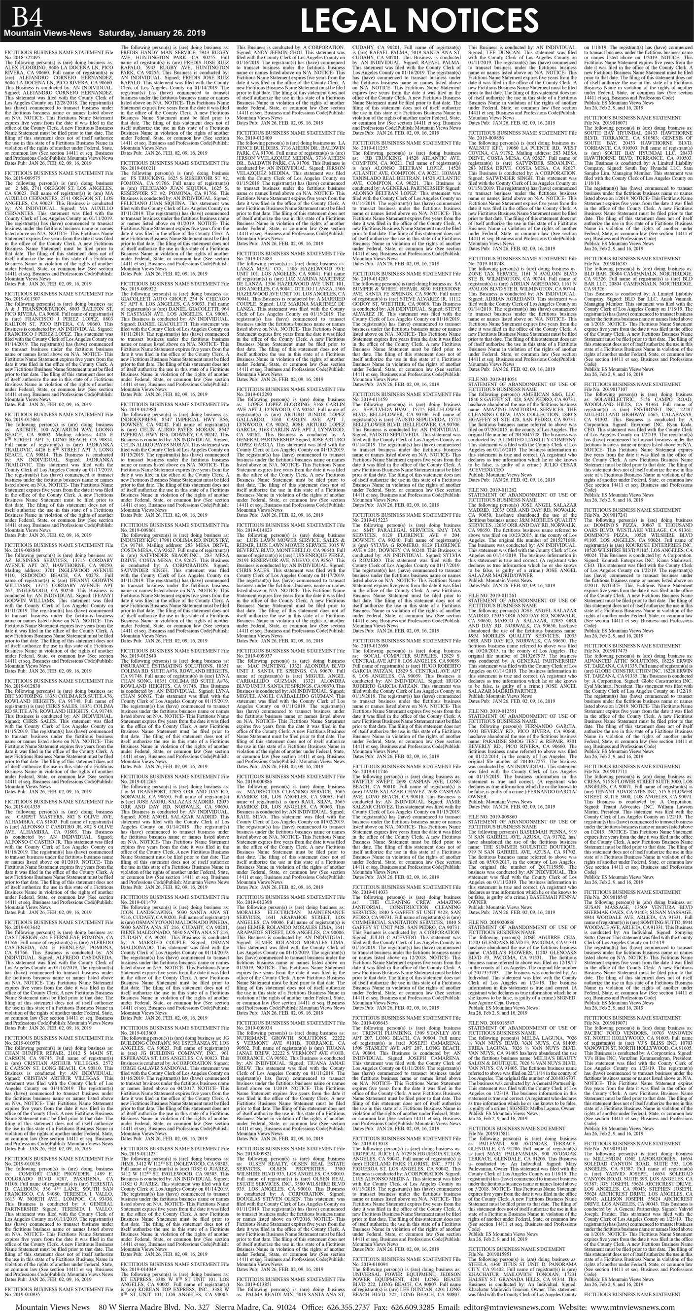 MVNews this week:  Page B:4