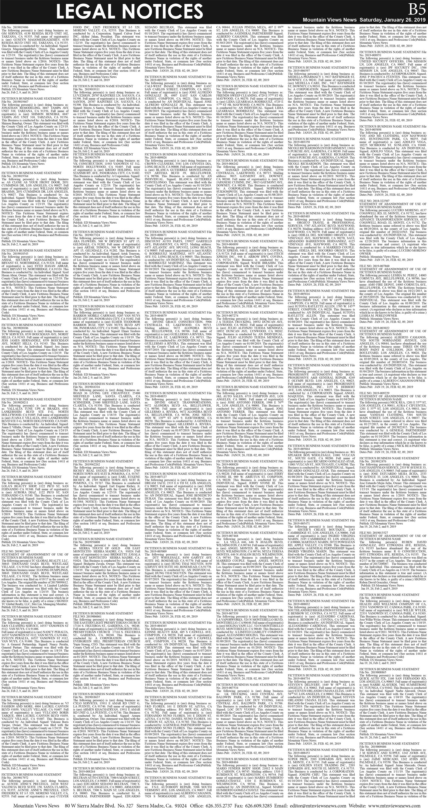 MVNews this week:  Page B:5