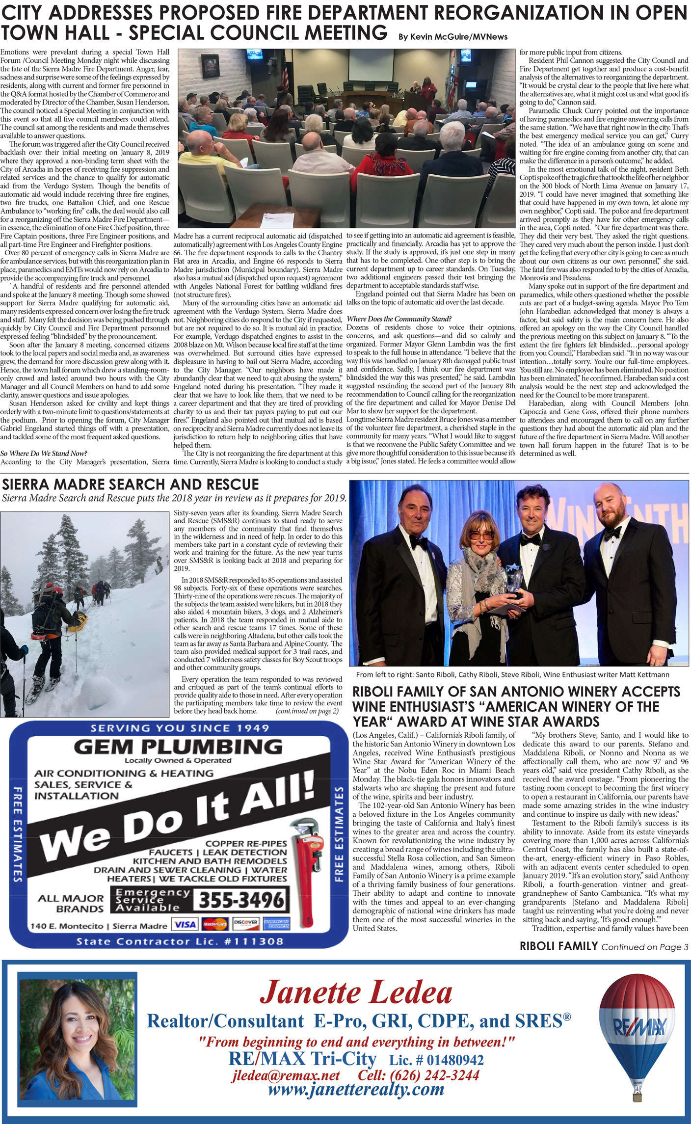 MVNews this week:  Page 1