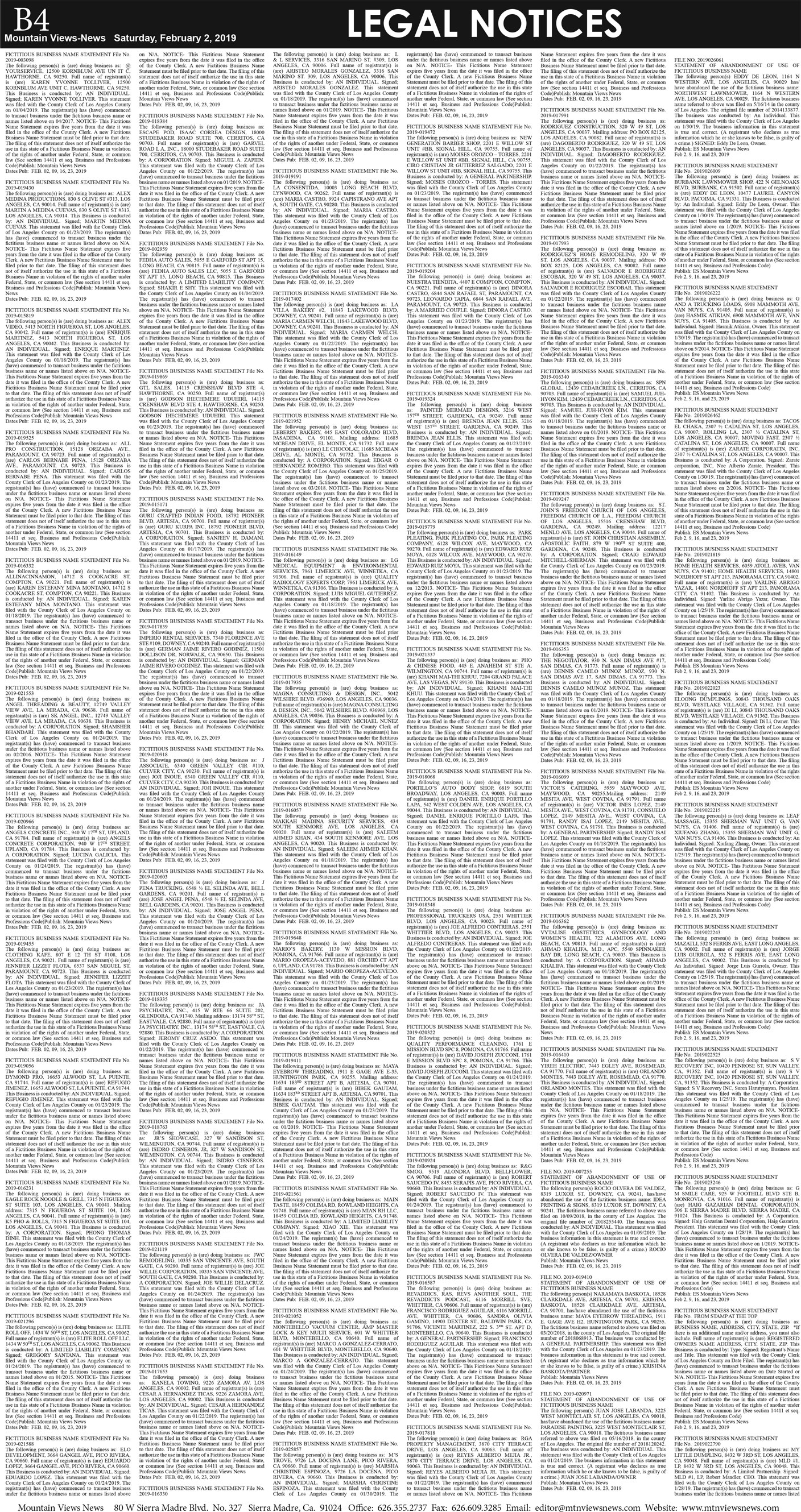 MVNews this week:  Page B:4