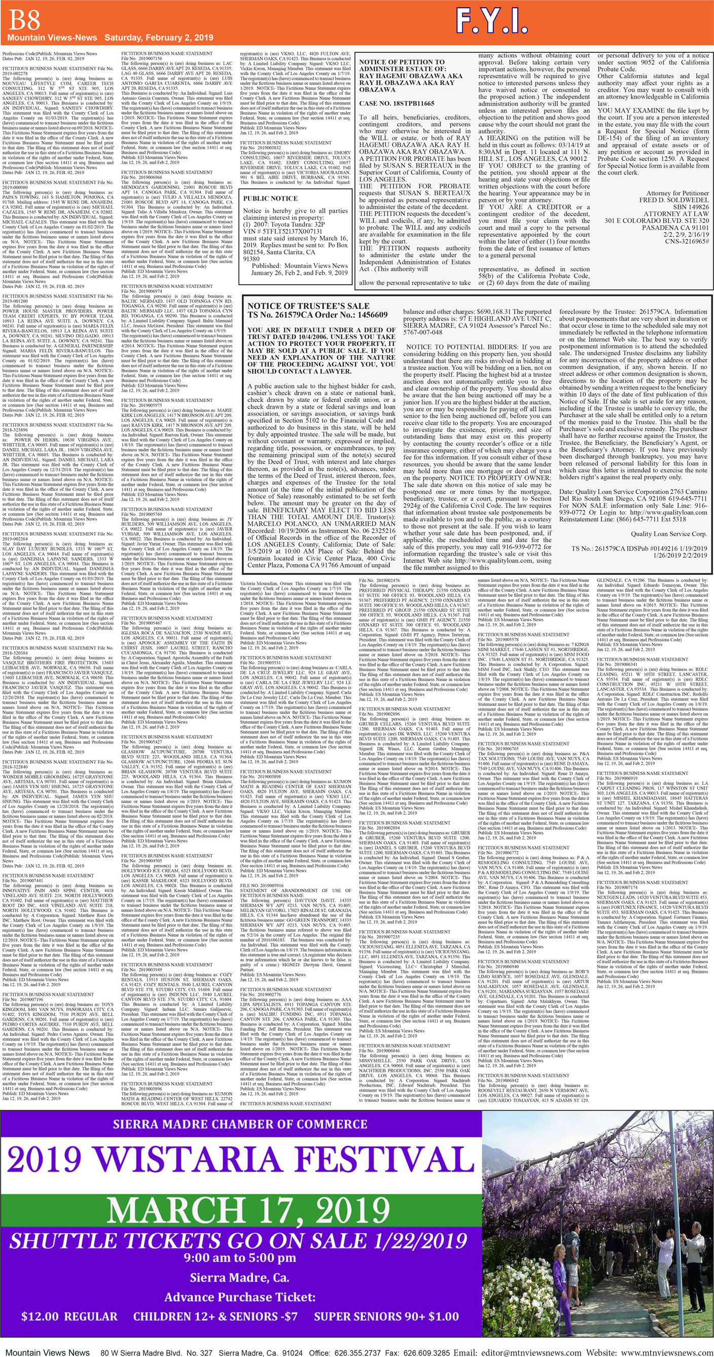 MVNews this week:  Page B:8